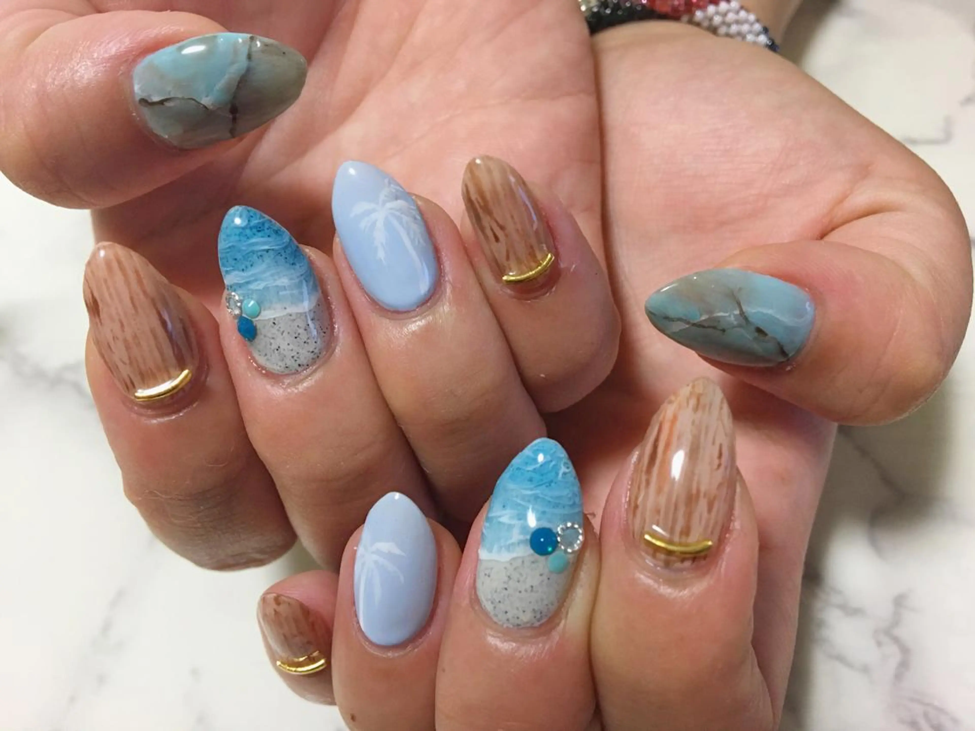 ネイル Colorer 사키のネイルデザイン