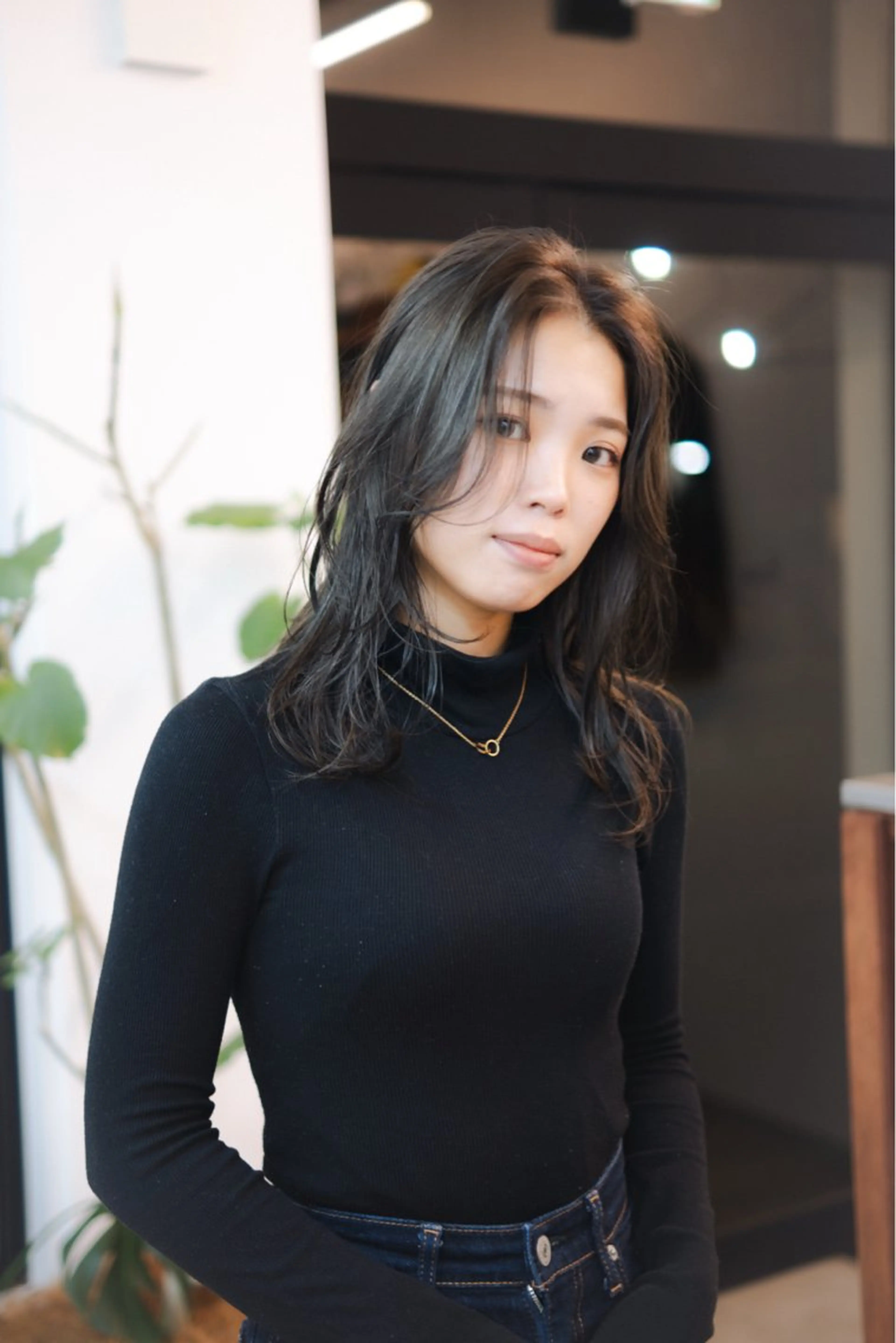 【人気No.1🫶】カット+髪質改善シークレットカラー+(1トリートメント(マッサージ🫧頭皮保護ヤクジョスイ付き✨)の写真