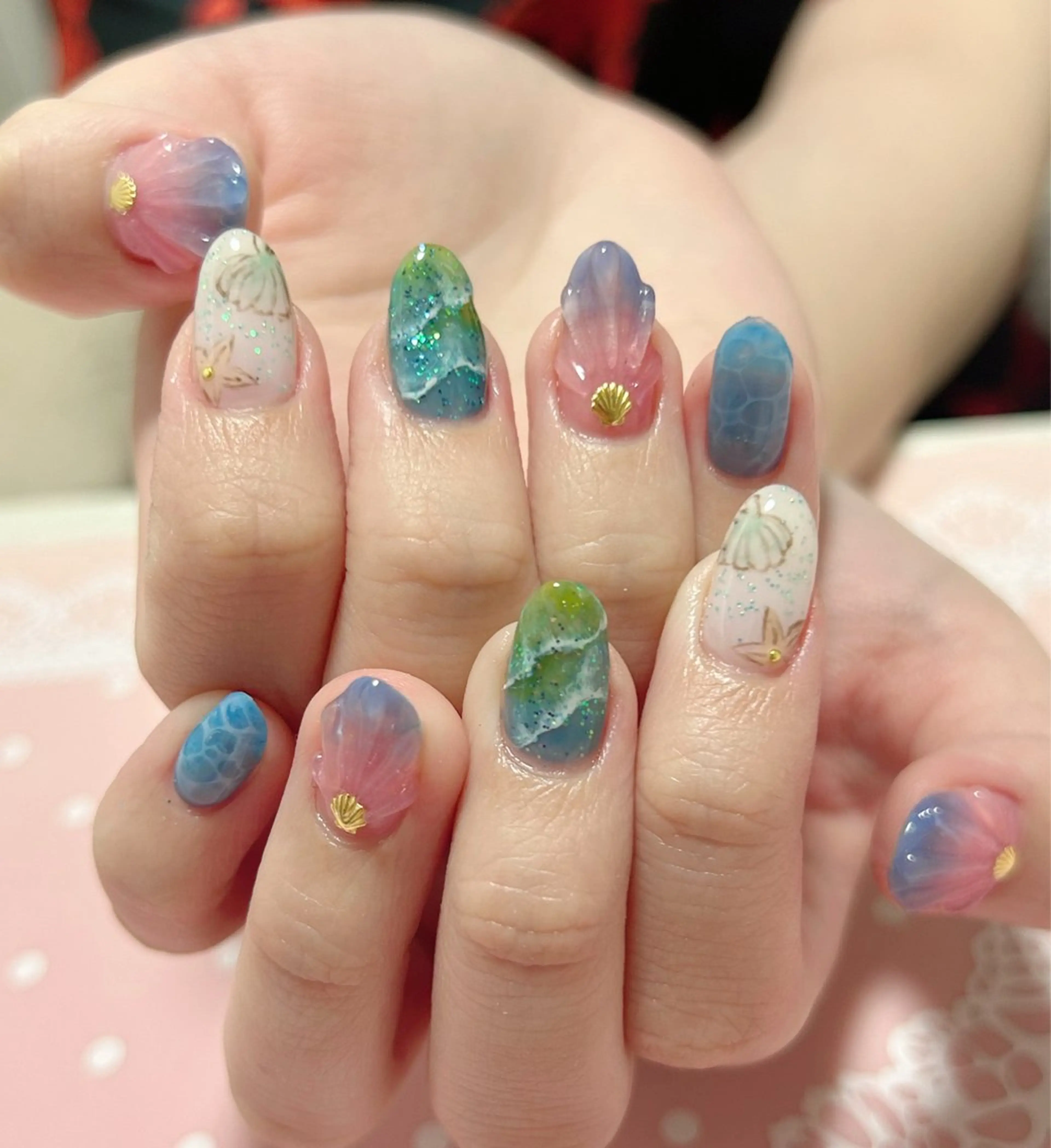ネイル 持ち込み ハンドネイル Nail Salon Ｄream Mamのネイルデザイン