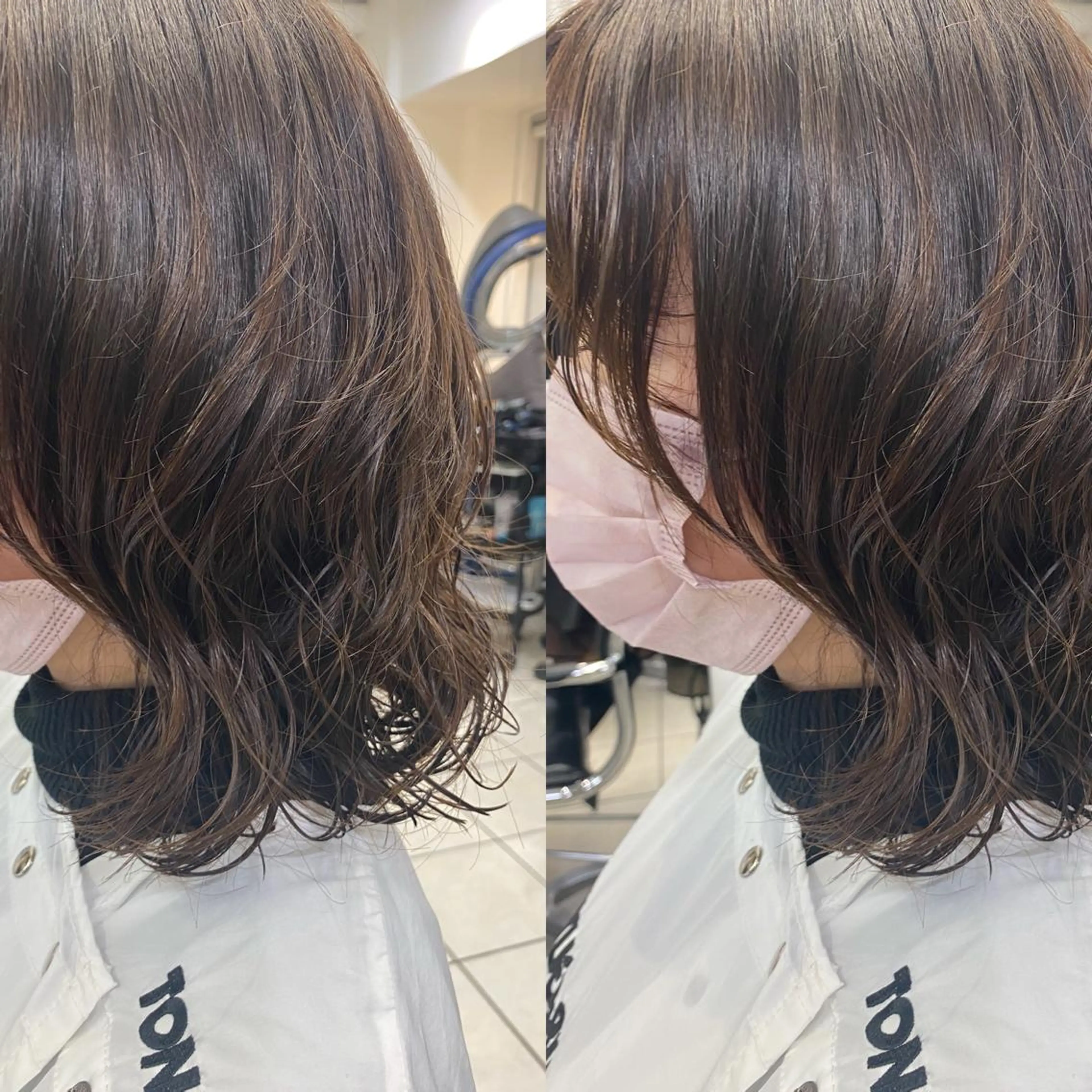 ショート パーマ 星野 菜月のヘアスタイル