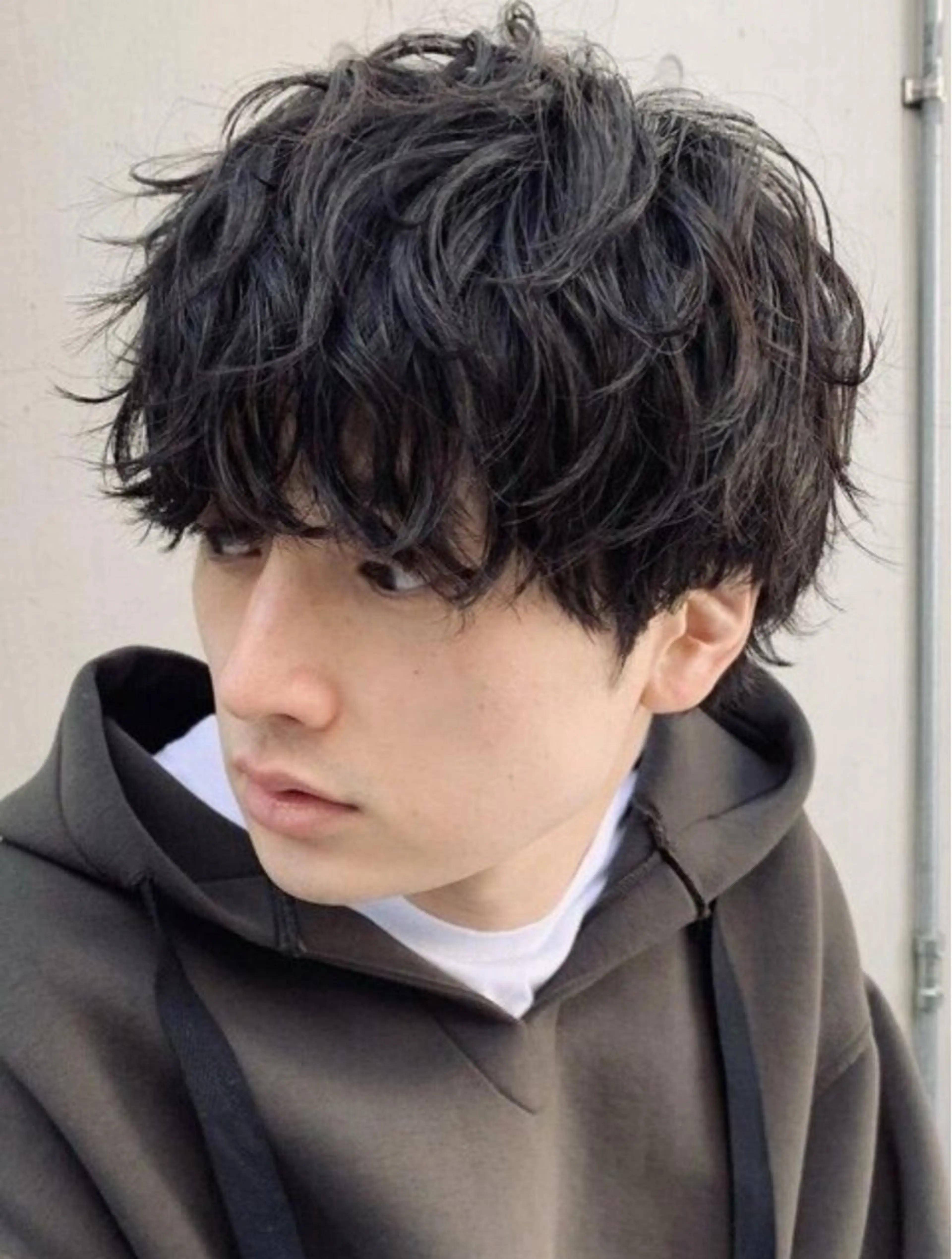 パーマ メンズ メンズパーマ ツイストスパイラルパーマ スパイラルパーマ ストレートパーマ カット パーマ メンズ/シャドウ/ 波巻き/kyogoのヘアスタイル