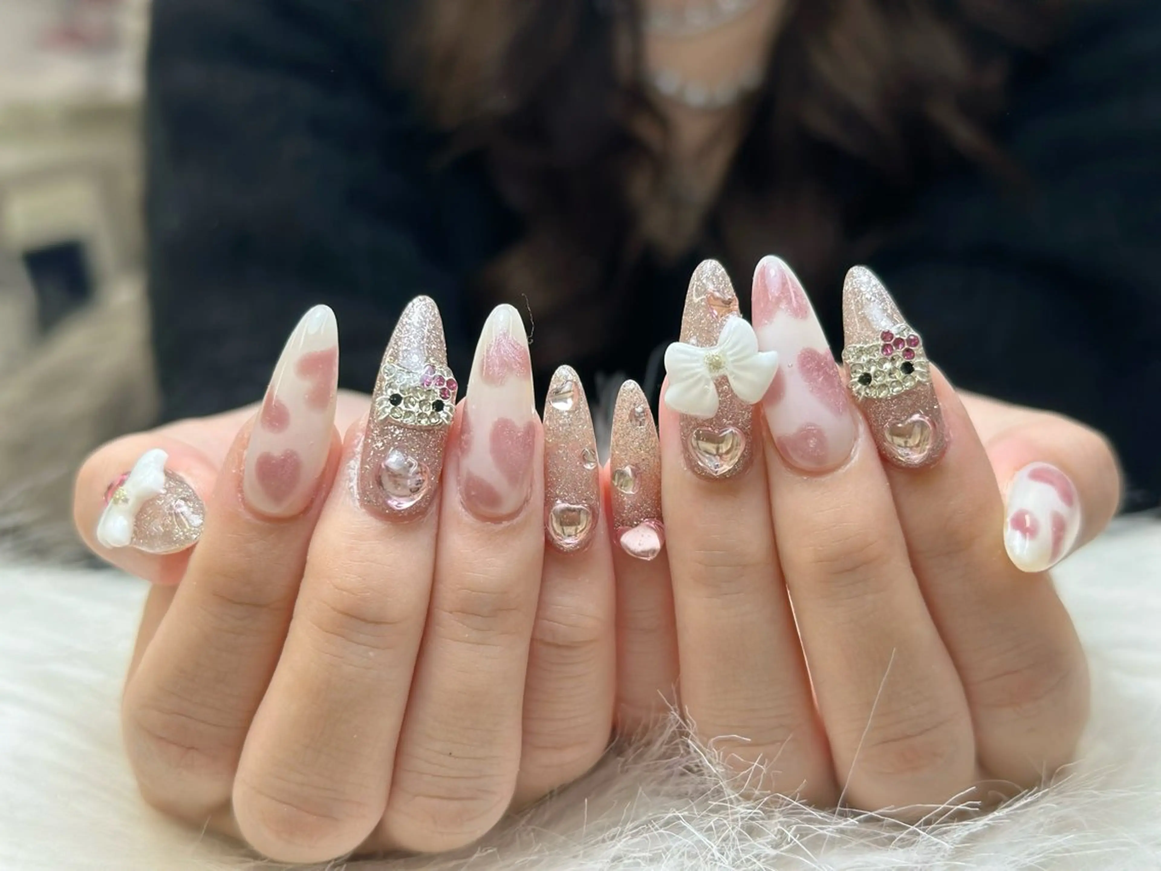 ネイル アートネイル 成人式 ジェルネイル ニュアンスネイル 夏ネイル ハンドネイル Nienail_ Luxeのネイルデザイン