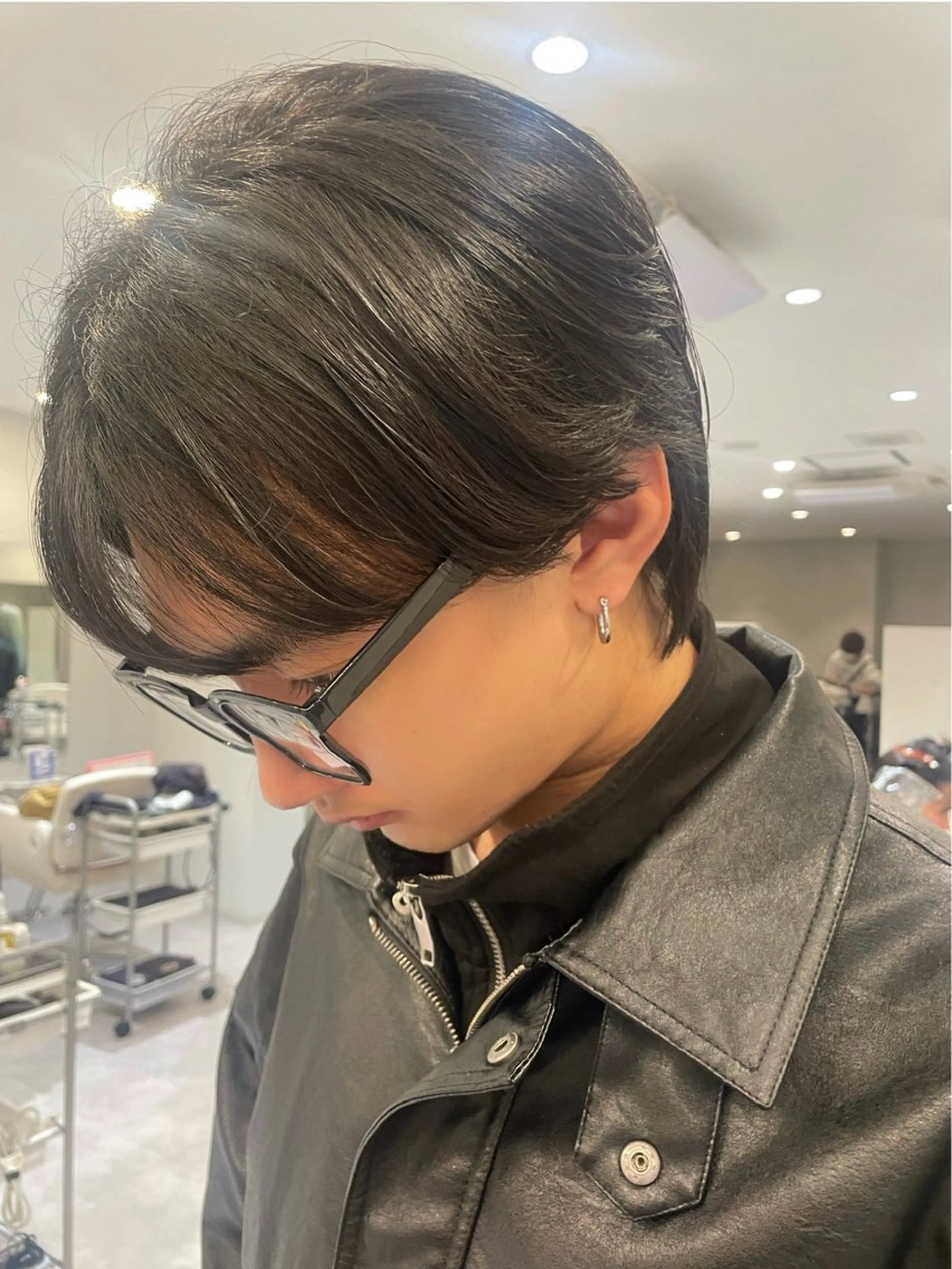 メンズ カット ヘッドスパ 🥣安野祥華 銀座大人ショート🥣のヘアスタイル