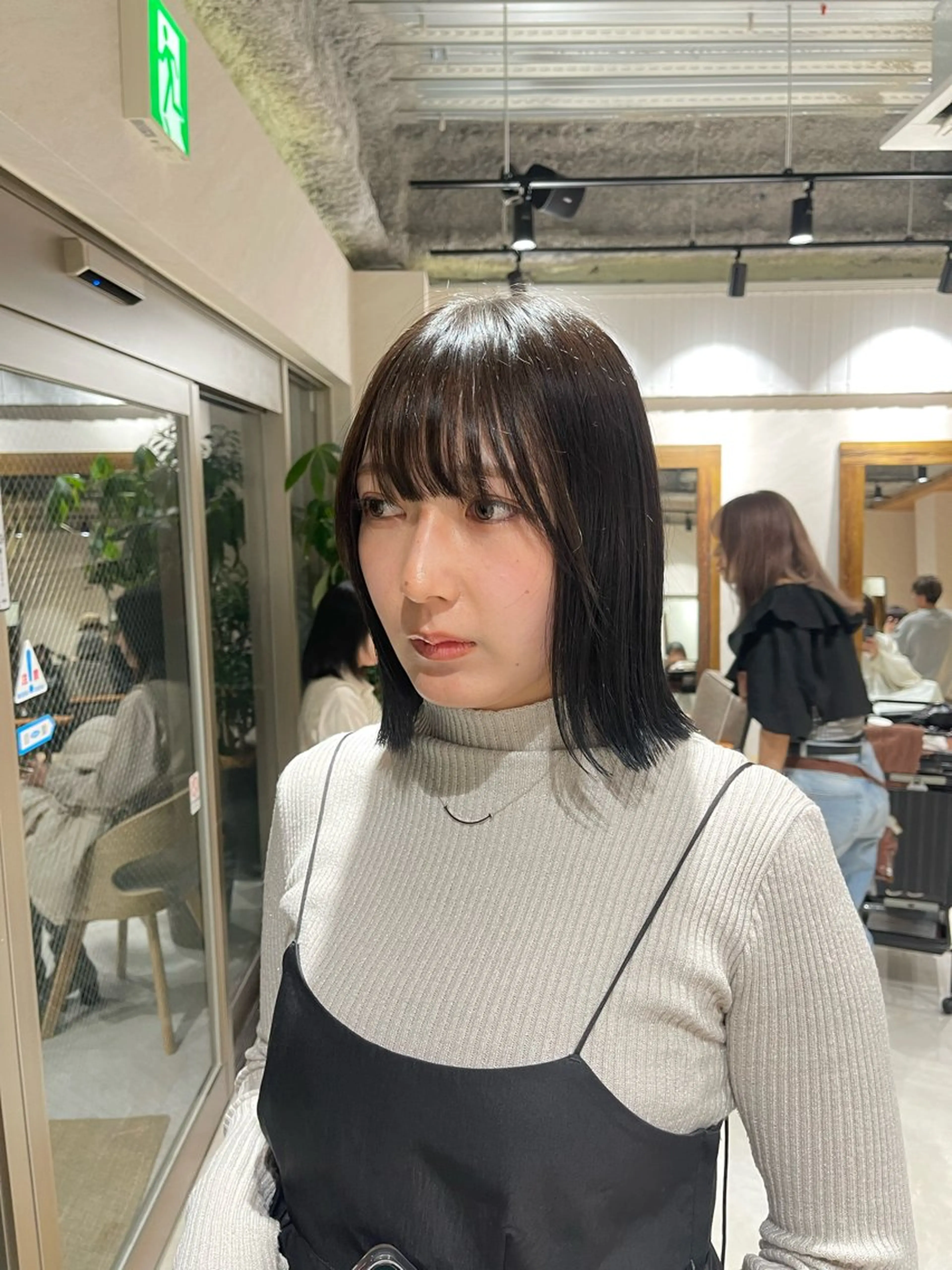 ミディアム カラー カット ヘアカラー トリートメント 🩵ボブ/レイヤー /髪質改善🩵のヘアスタイル