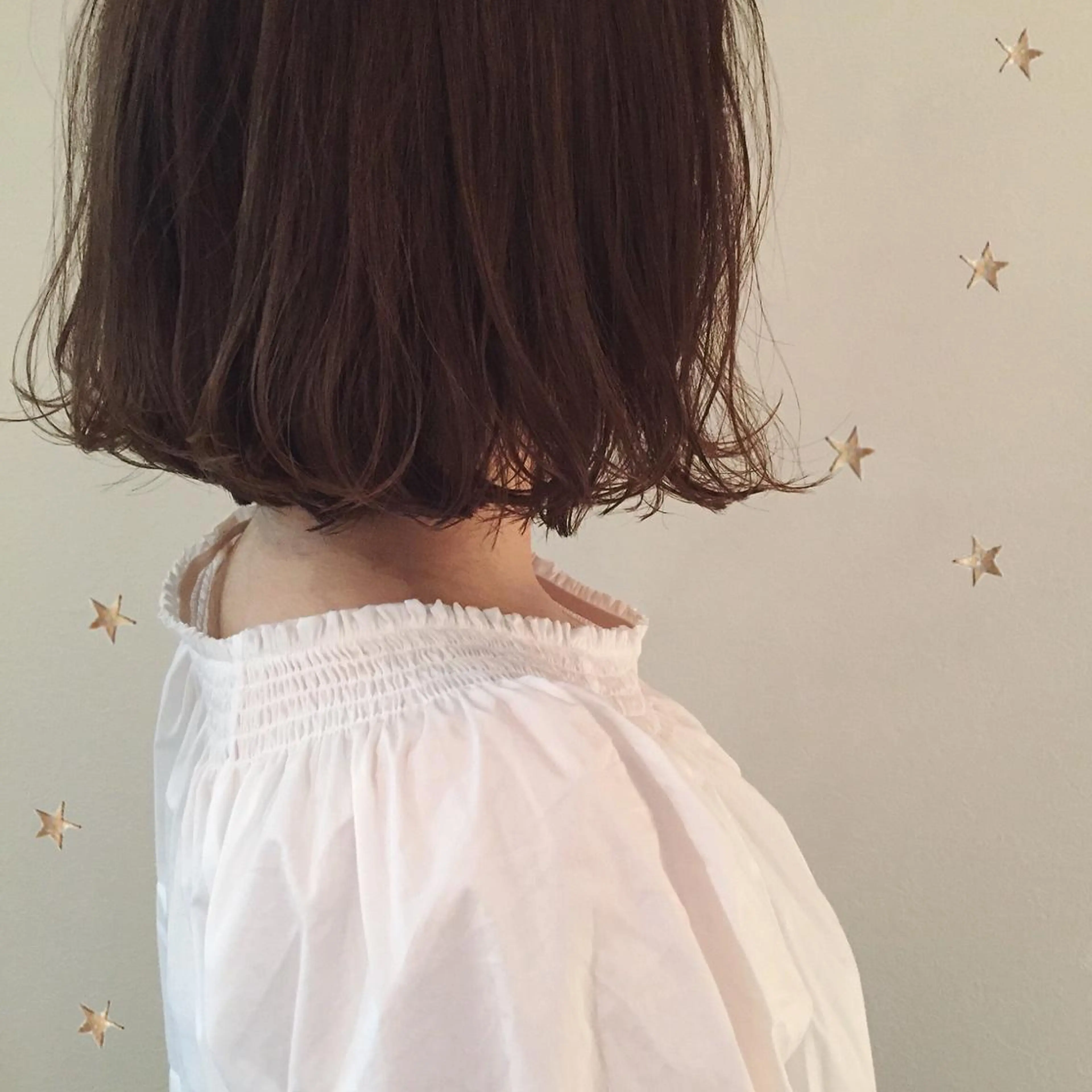 ミディアム ボブ 市川 千夏のヘアスタイル