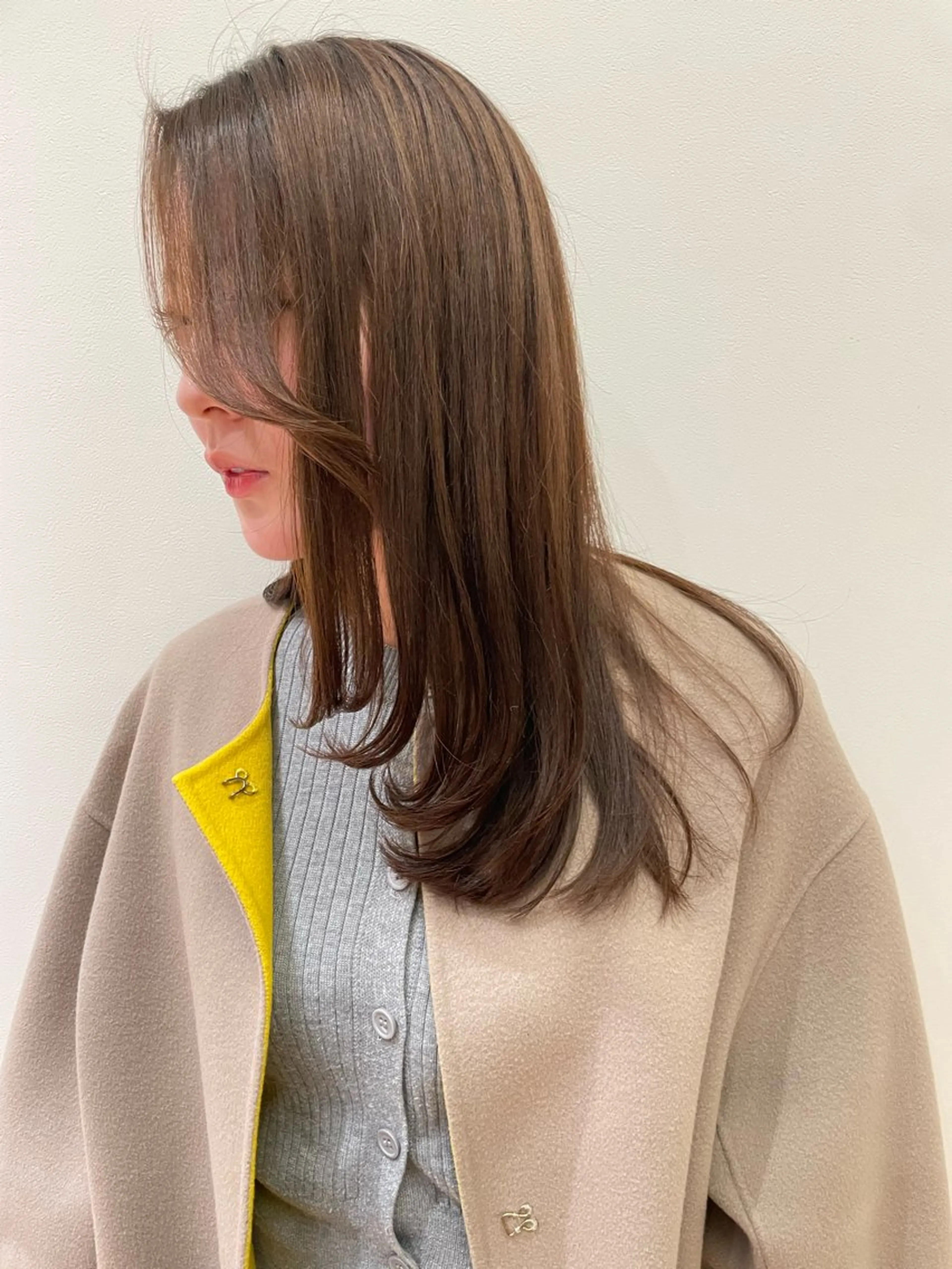 ロング カラー カット ヘアカラー トリートメント unique RINNEのヘアスタイル