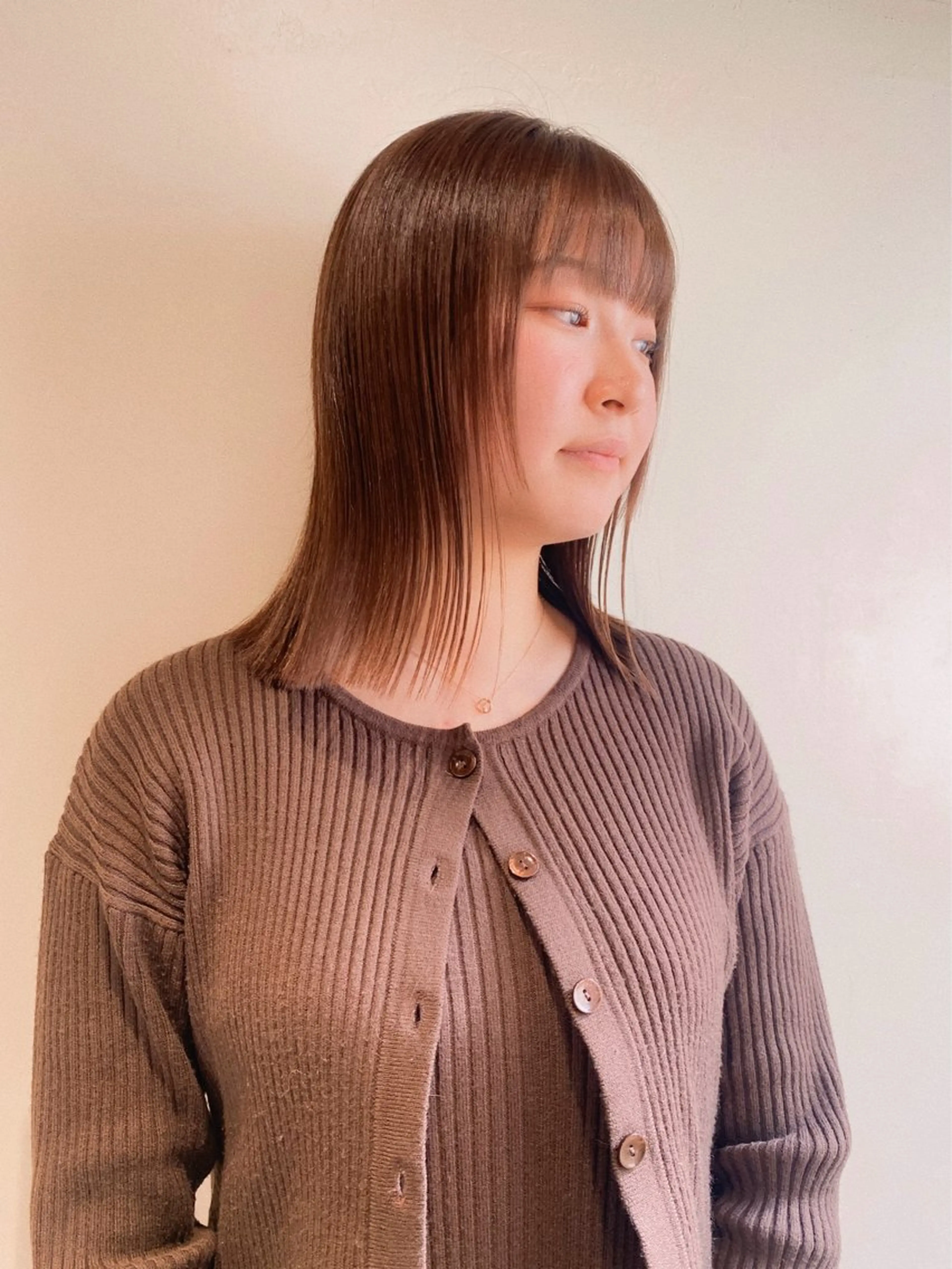 ミディアム カラー 板谷みさき /似合わせBobのヘアスタイル