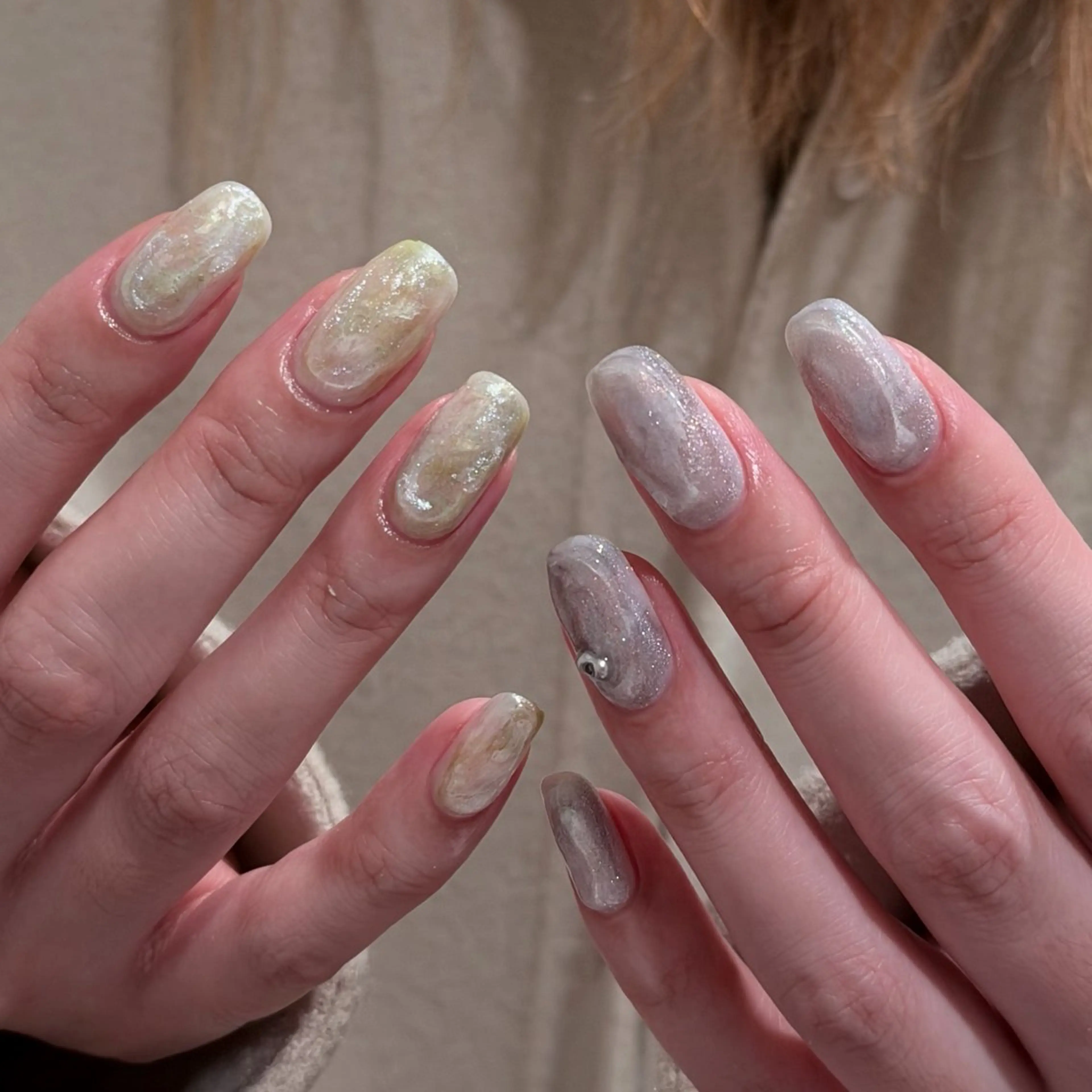 ネイル ハンドネイル 🎀フェイ フェイ🫧💗のネイルデザイン