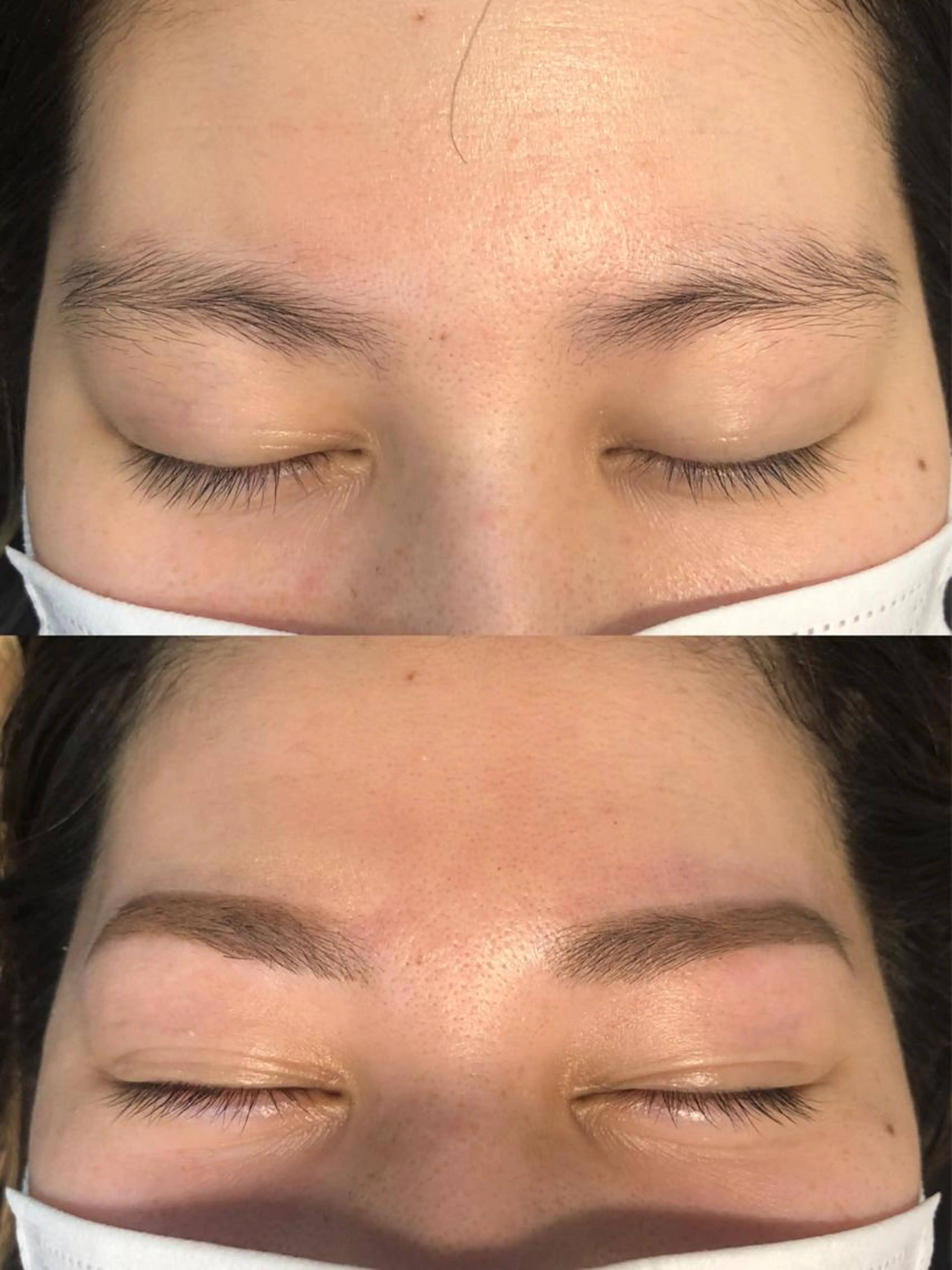 アイブロウWaxメイク込み💄の写真