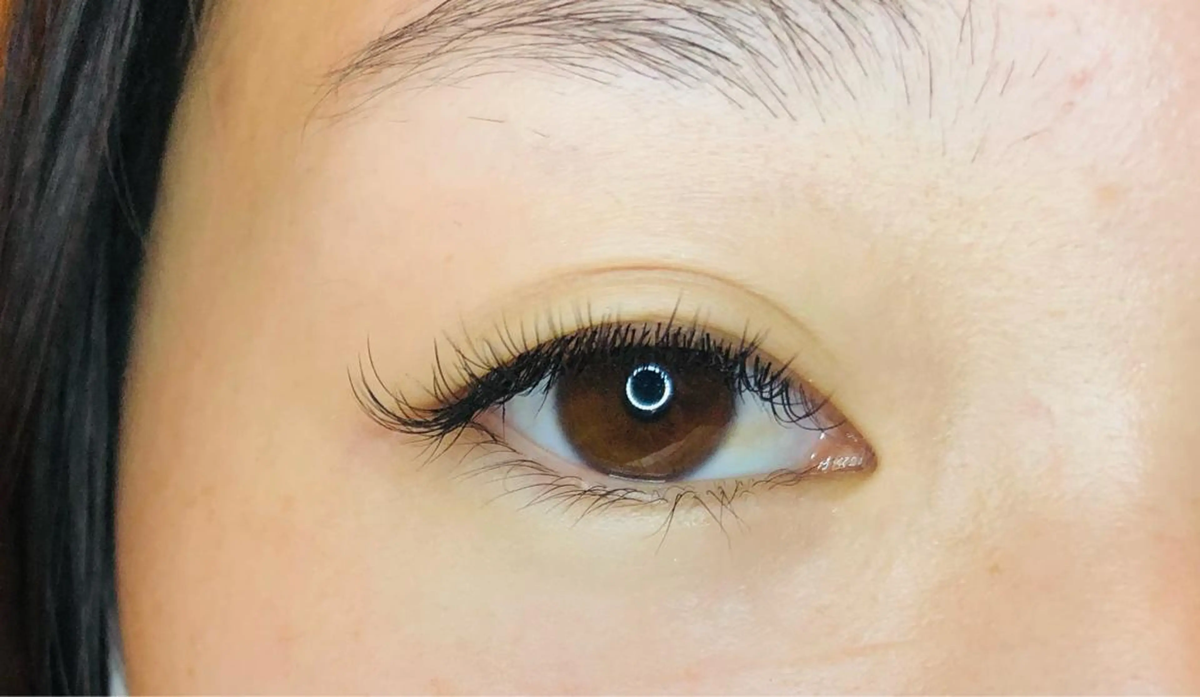 マツエク・マツパ Cカール フラットラッシュ パリジェンヌラッシュリフト セーブル 一重×まつ毛パーマ eyelash salon sopo所属・sopo 山口のマツエク・マツパデザイン