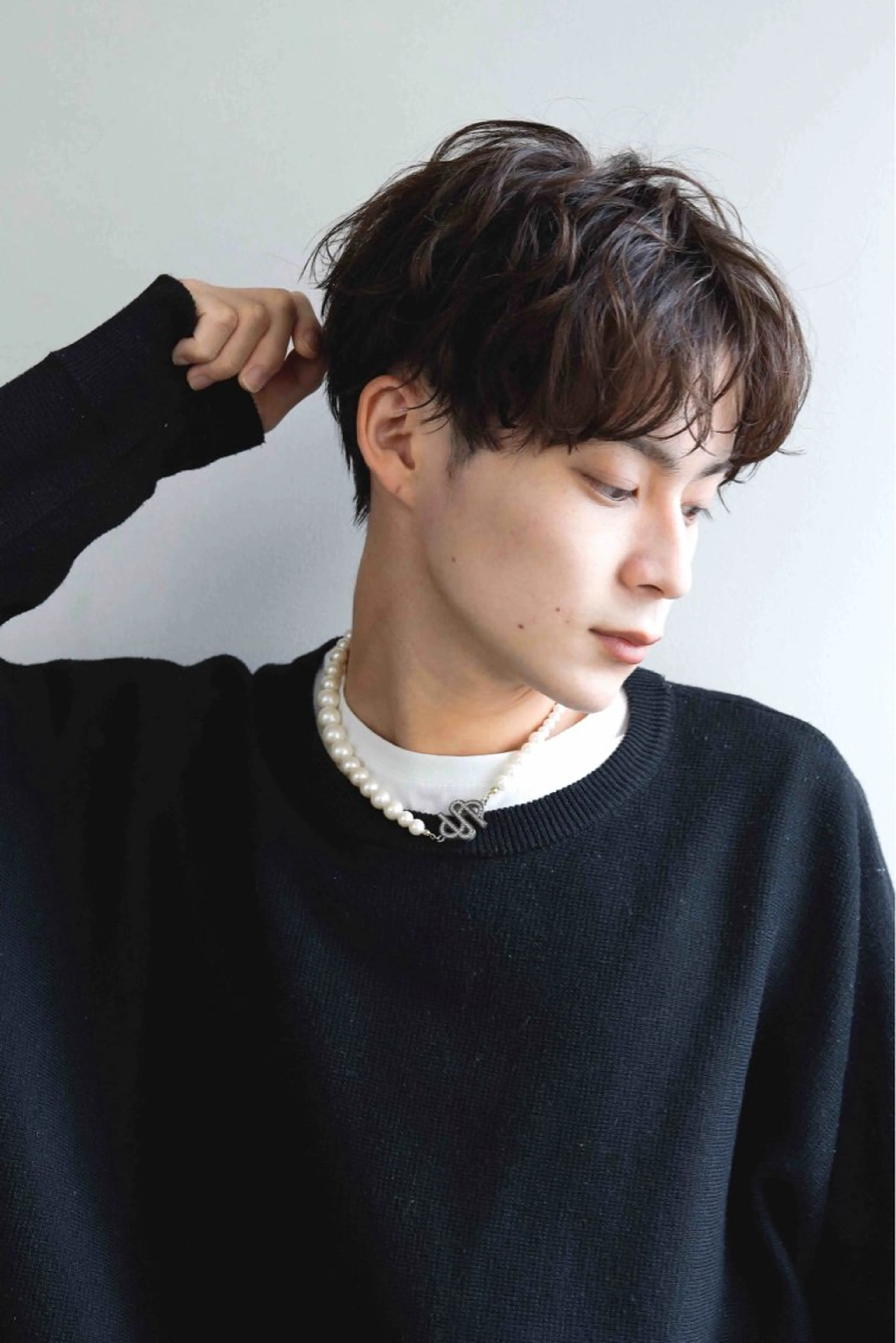 大学生カットの写真