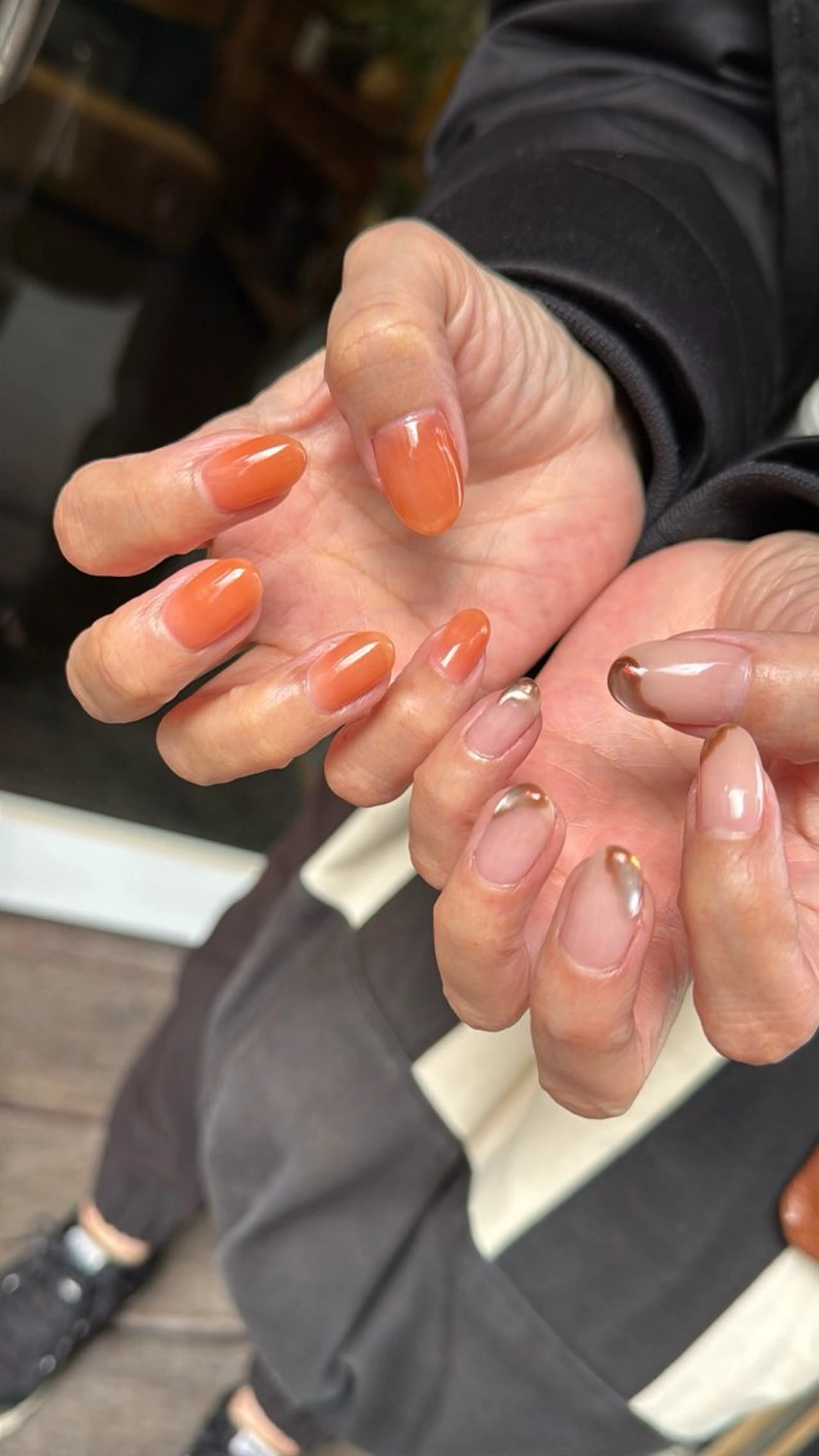 ネイル フラッシュネイル フットネイル フレンチネイル 韓国ネイル マグネットネイル ハンドネイル SAKU nail 作島茜のネイルデザイン