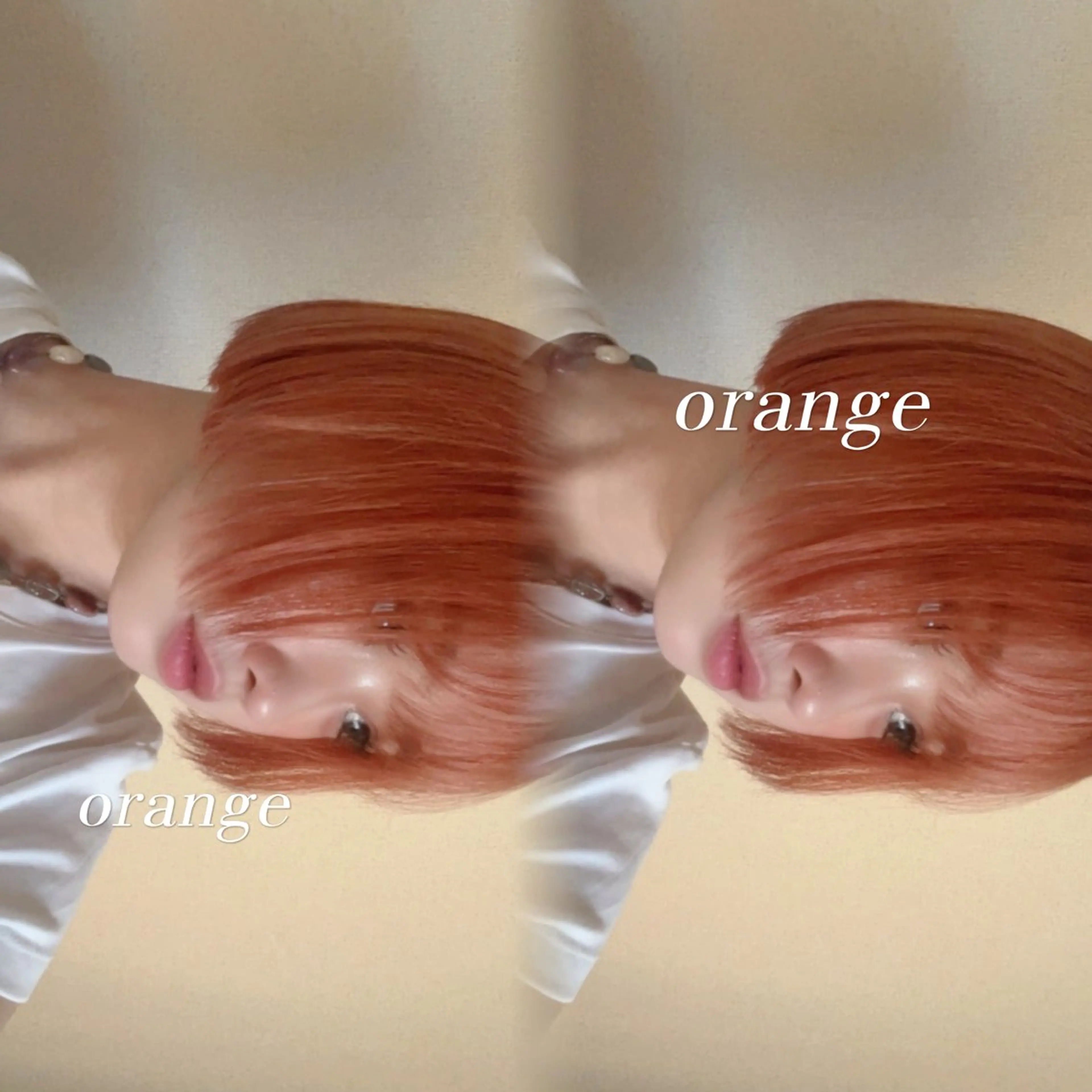 ショート カラー ヘアカラー 🦋ブリーチなしダブ ルカラー🌈MEGUのヘアスタイル