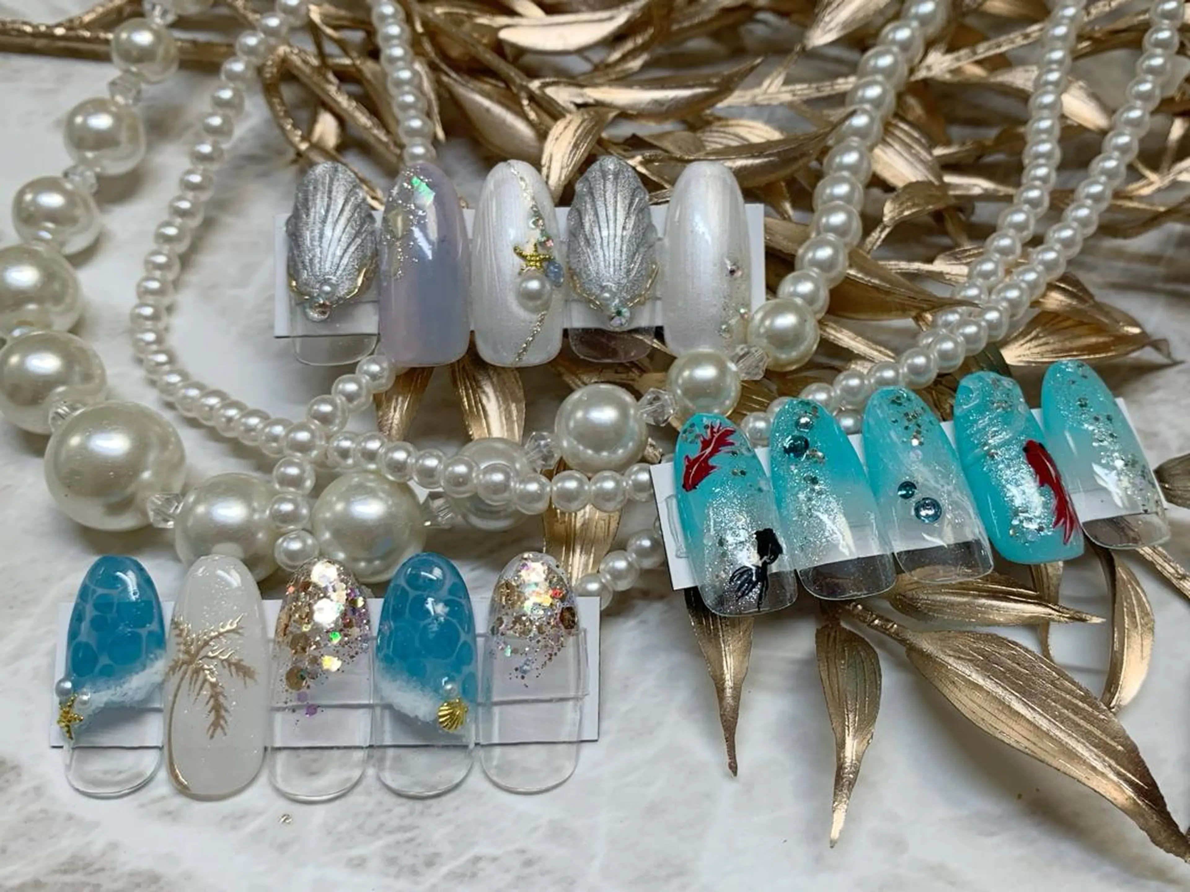 ネイル 夏ネイル ハンドネイル Viva Joie所属・Viva Joieのネイルデザイン