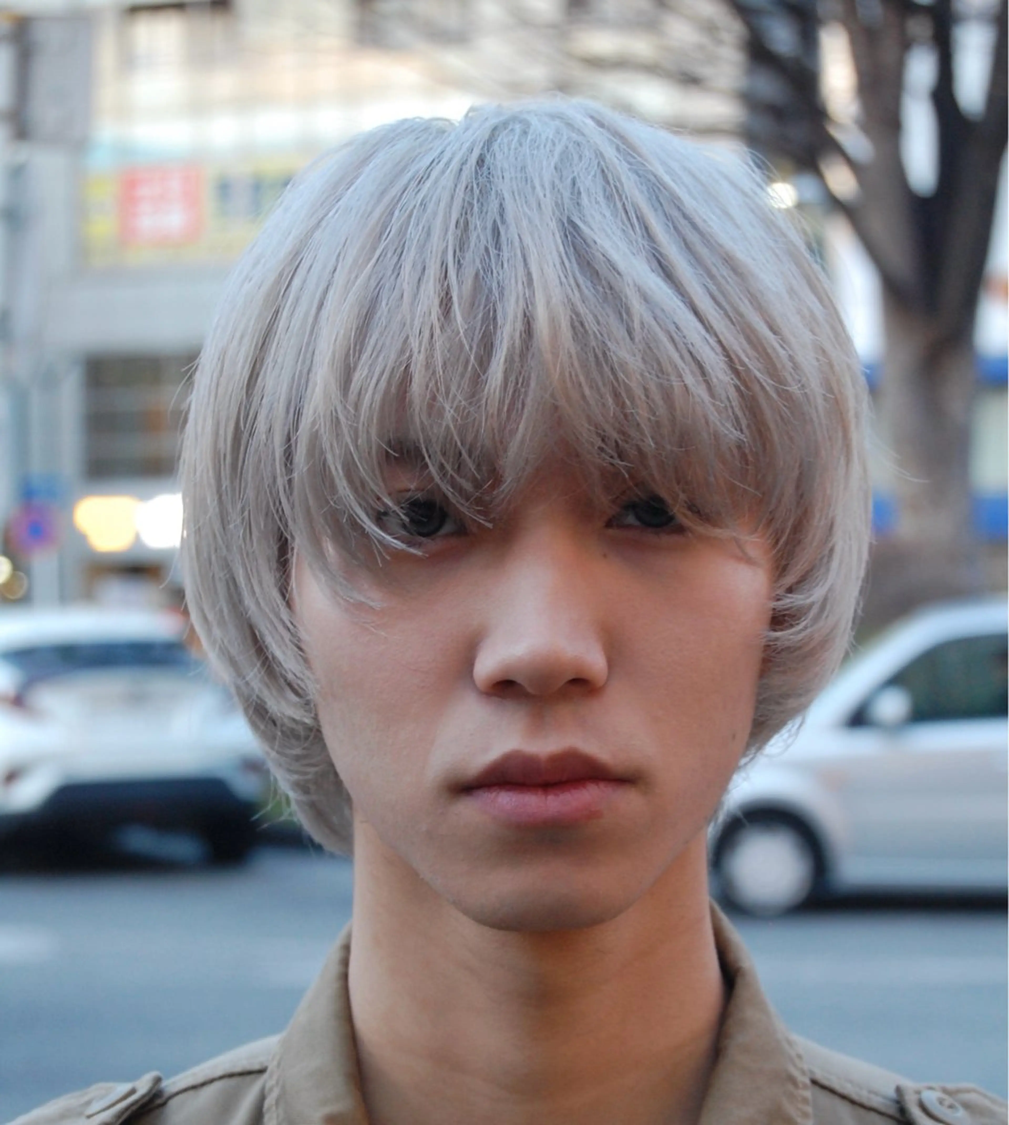 ショート カラー パーマ メンズ カット ヘアカラー "ラフな雰囲気"🍃 パーマ🌀かんたまるのヘアスタイル