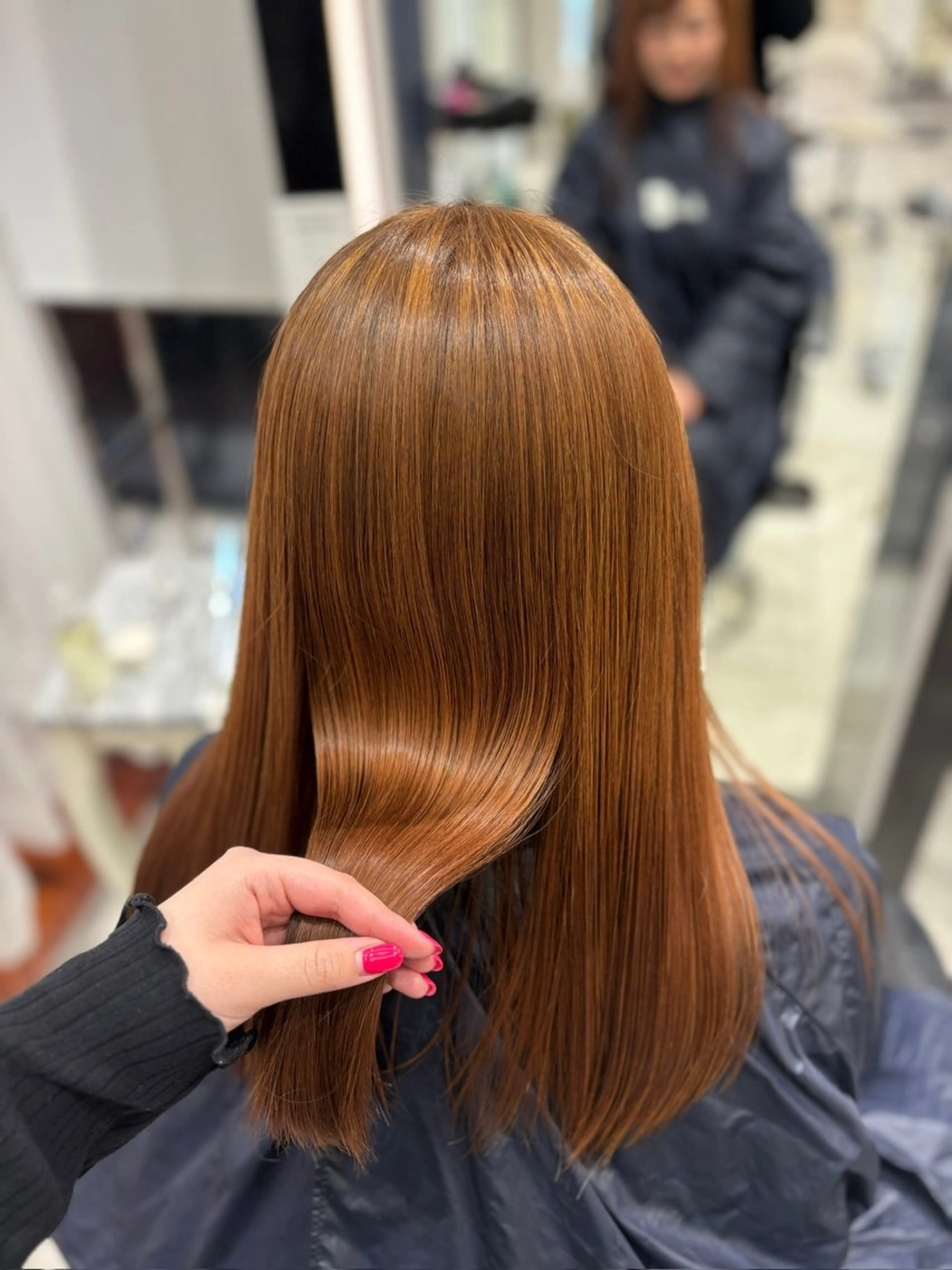 カラー 中山 里奈のヘアスタイル