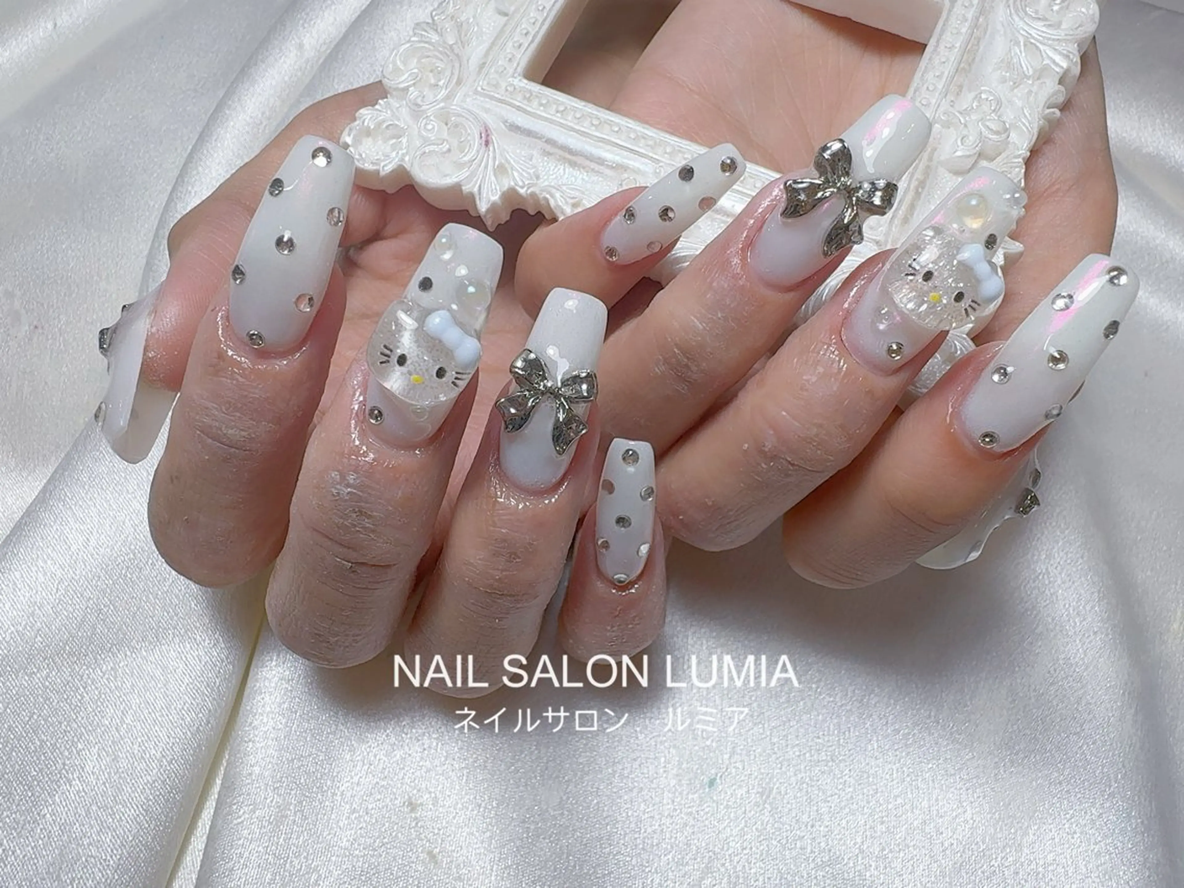 ネイル ハンドネイル ネイルサロン ルミア Lumia 店長のネイルデザイン