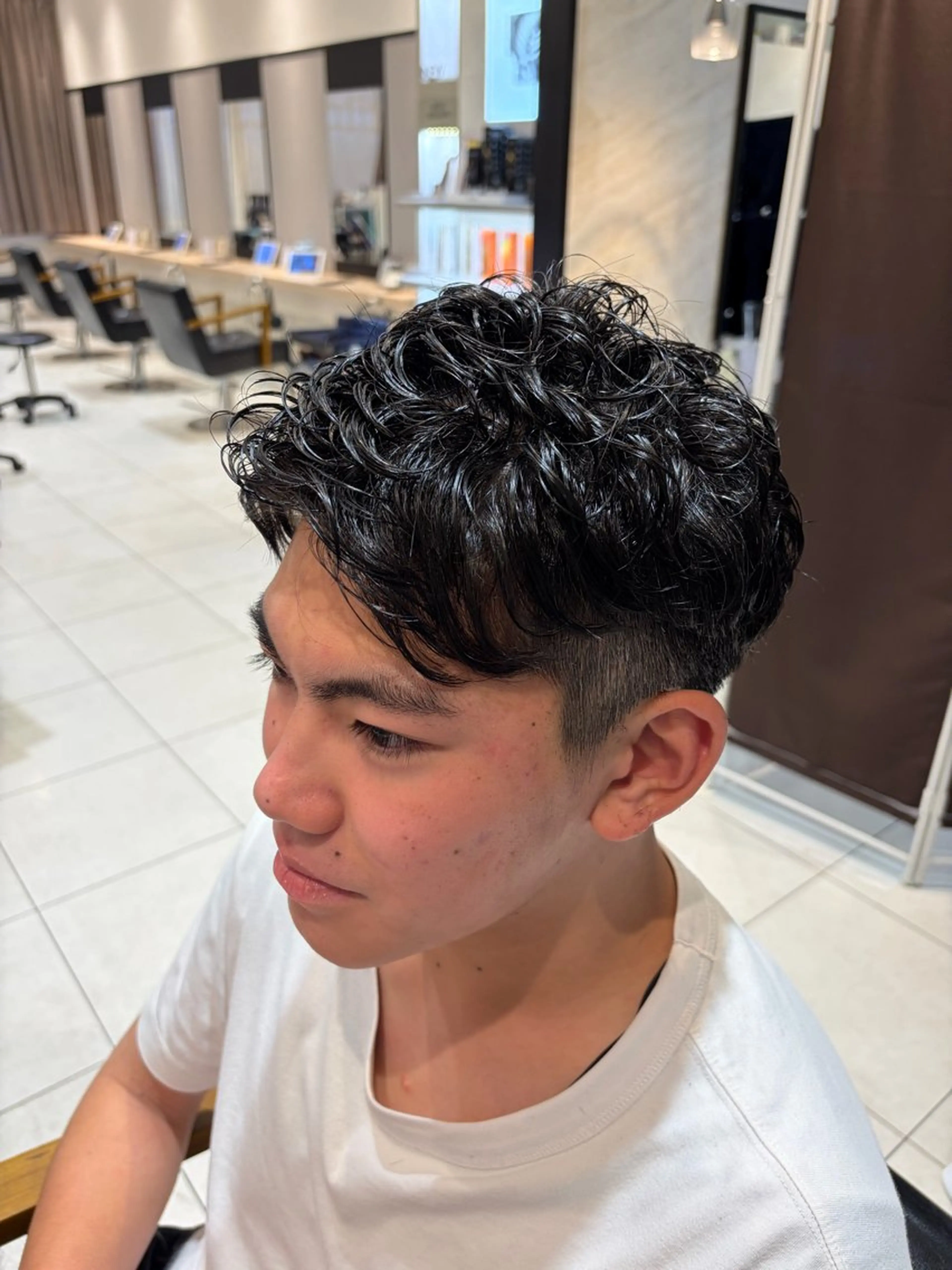 メンズ メンズパーマ 工藤ゆな 4月満席🈵のヘアスタイル