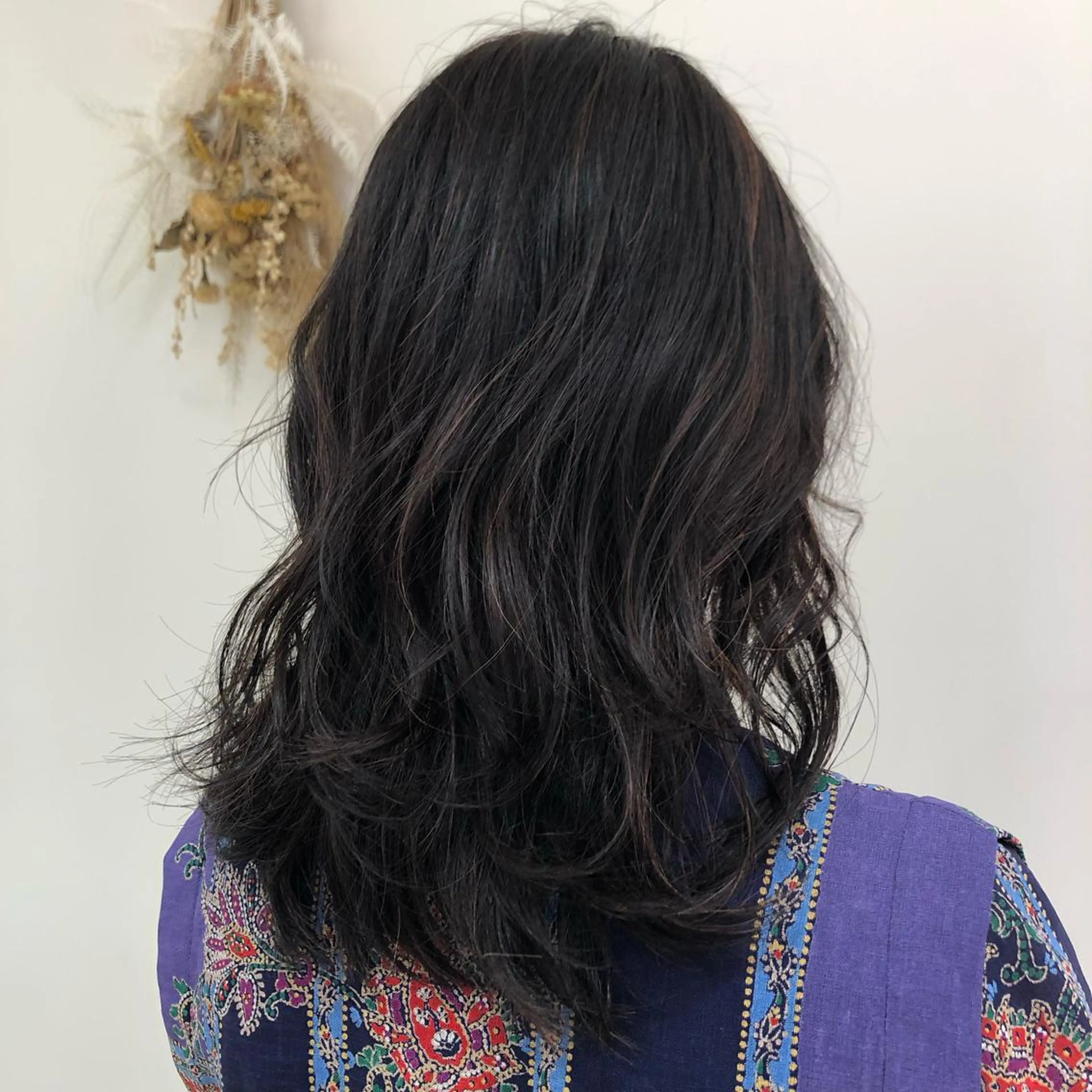 セミロング カラー 【髪質改善】 梅田　聡のヘアスタイル