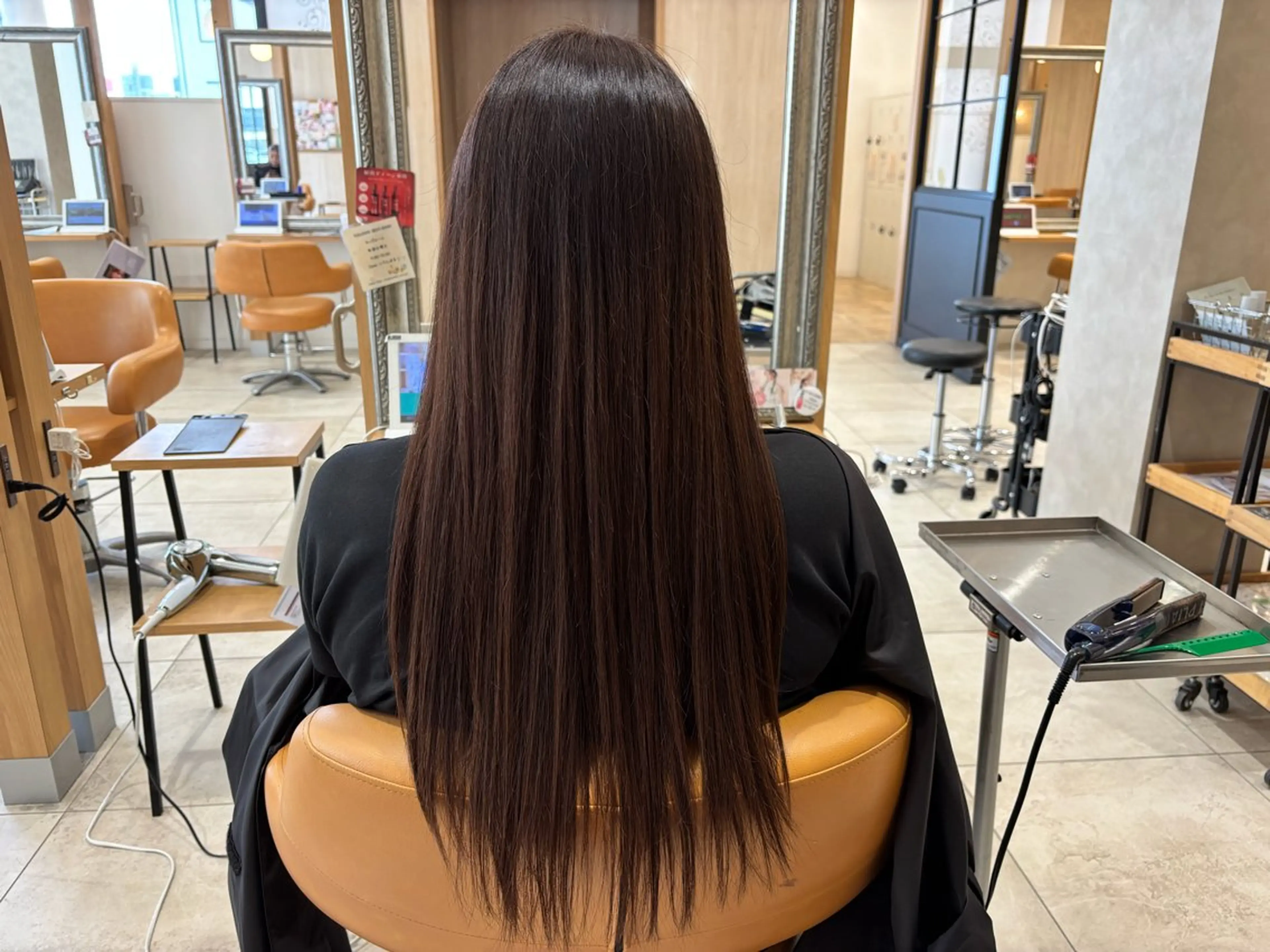 パーマ 縮毛矯正 かわにし ゆきのヘアスタイル