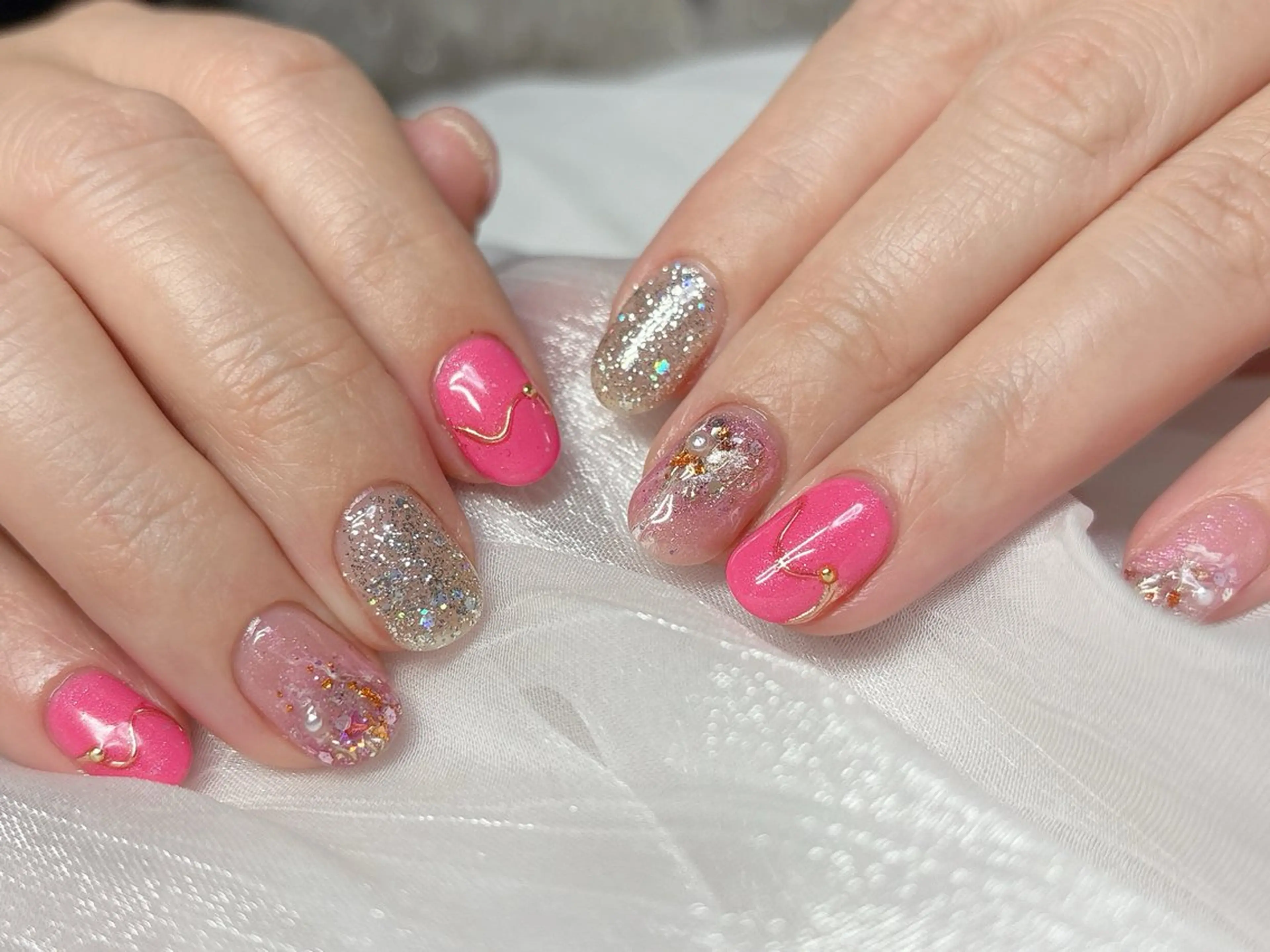 ネイル ハンドネイル Nail •Head スパFortunaのネイルデザイン