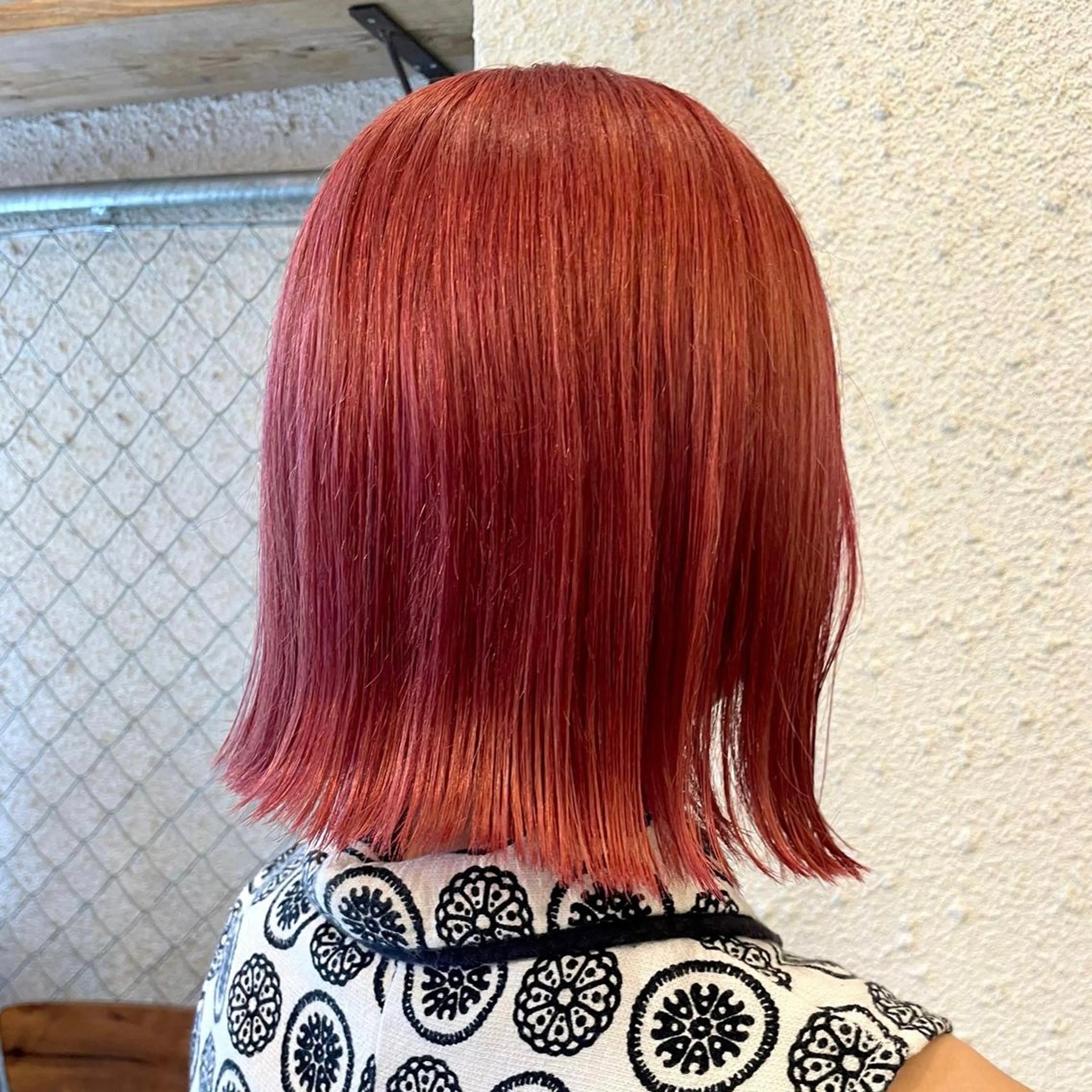 ショート カラー ヘアアレンジ ヘアカラー トリートメント ヘッドスパ ヘアセット 押切 響　のヘアスタイル