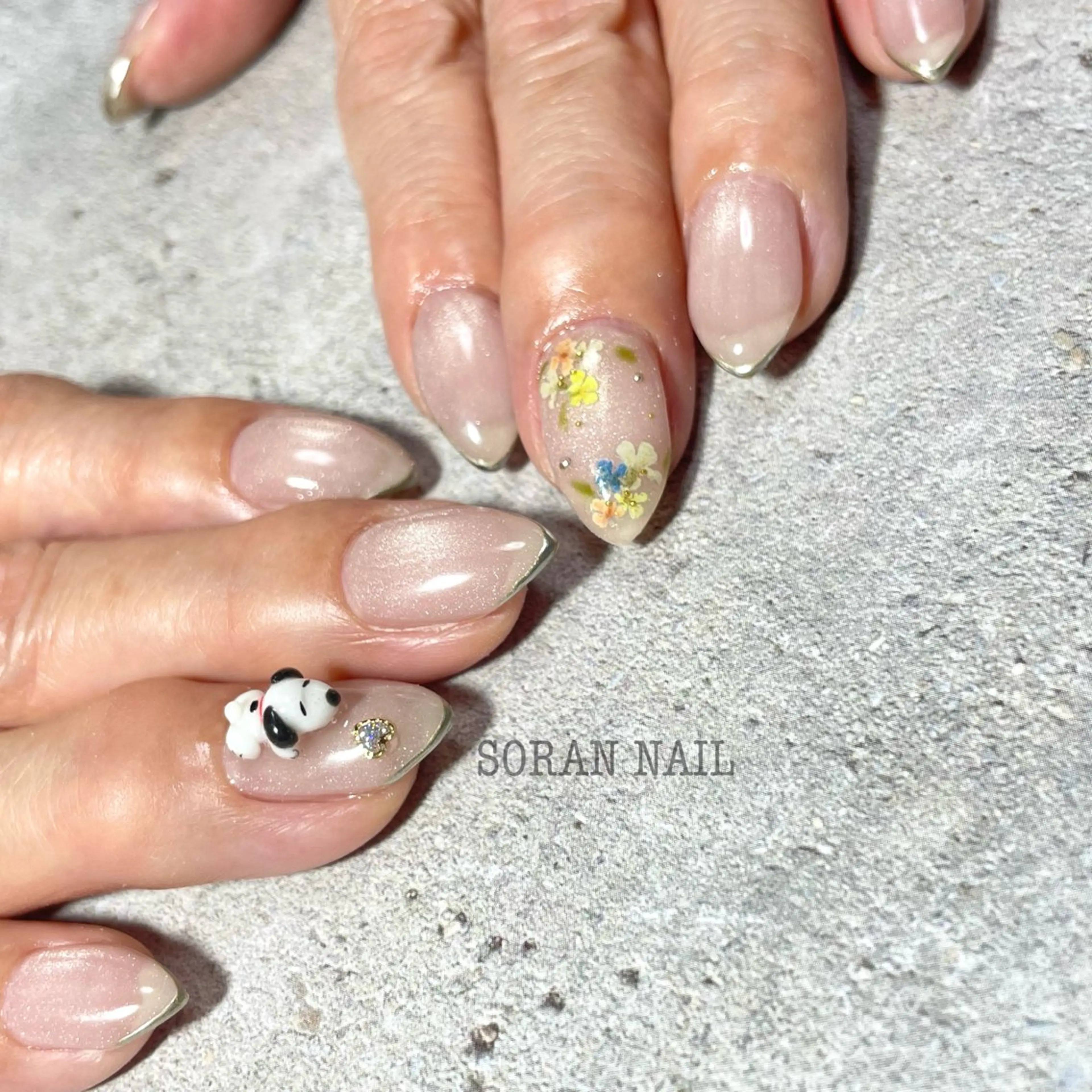 ハンドネイル soran nailのネイルデザイン