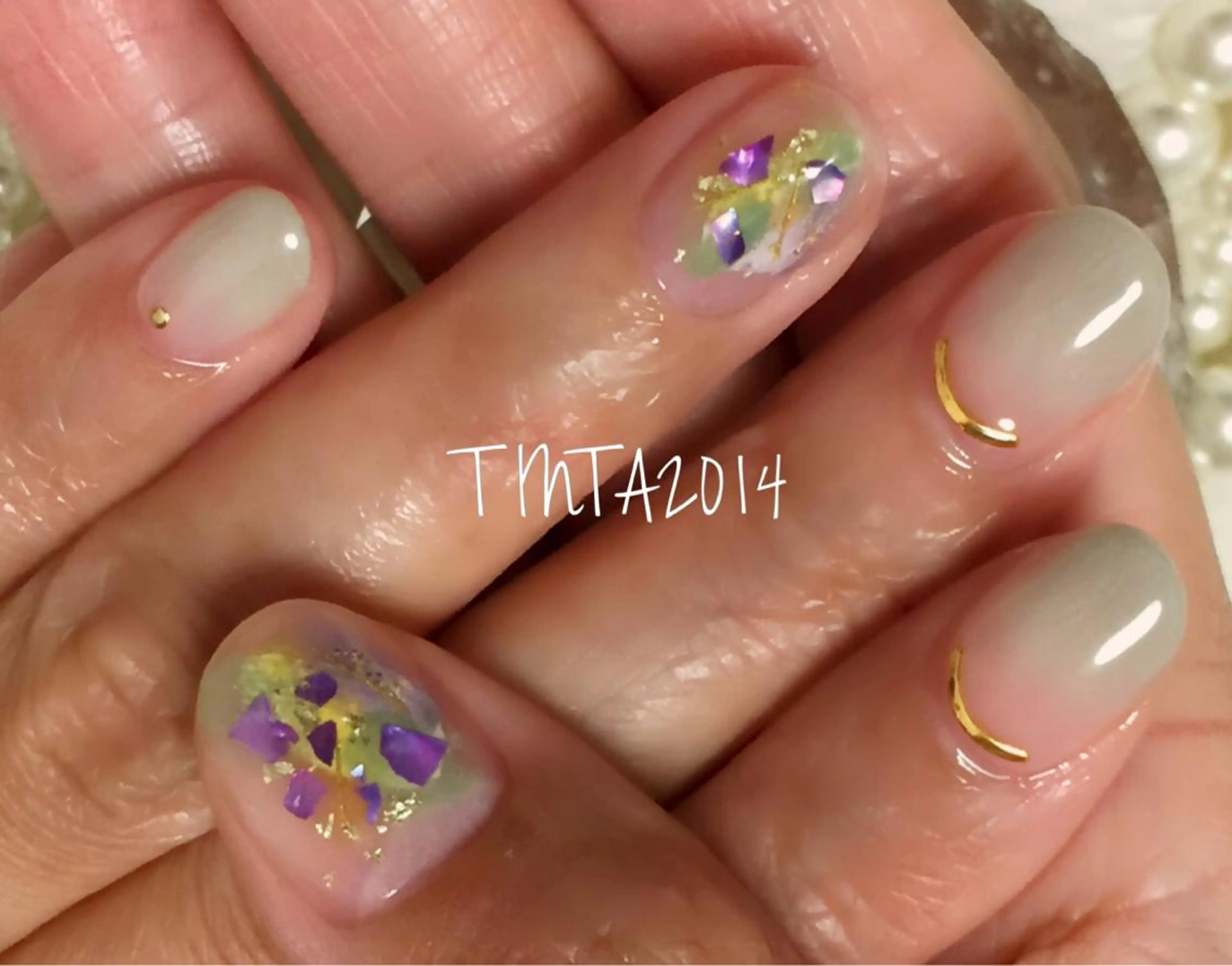 ネイル グラデーション ニュアンスネイル 馬場 典子のネイルデザイン