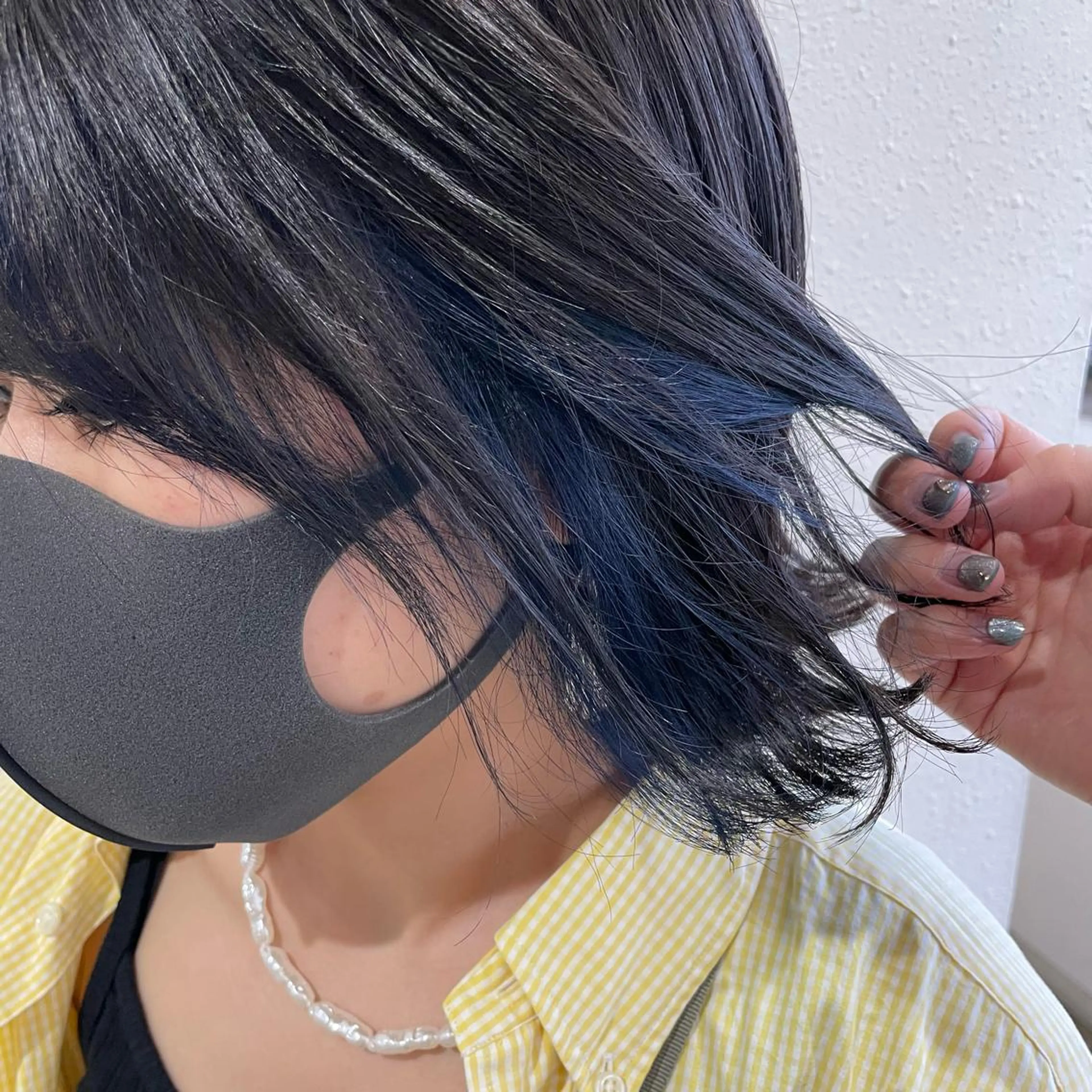 カラー 韓国𝐻𝑎𝑖𝑟 🇰🇷🖤ハラのヘアスタイル