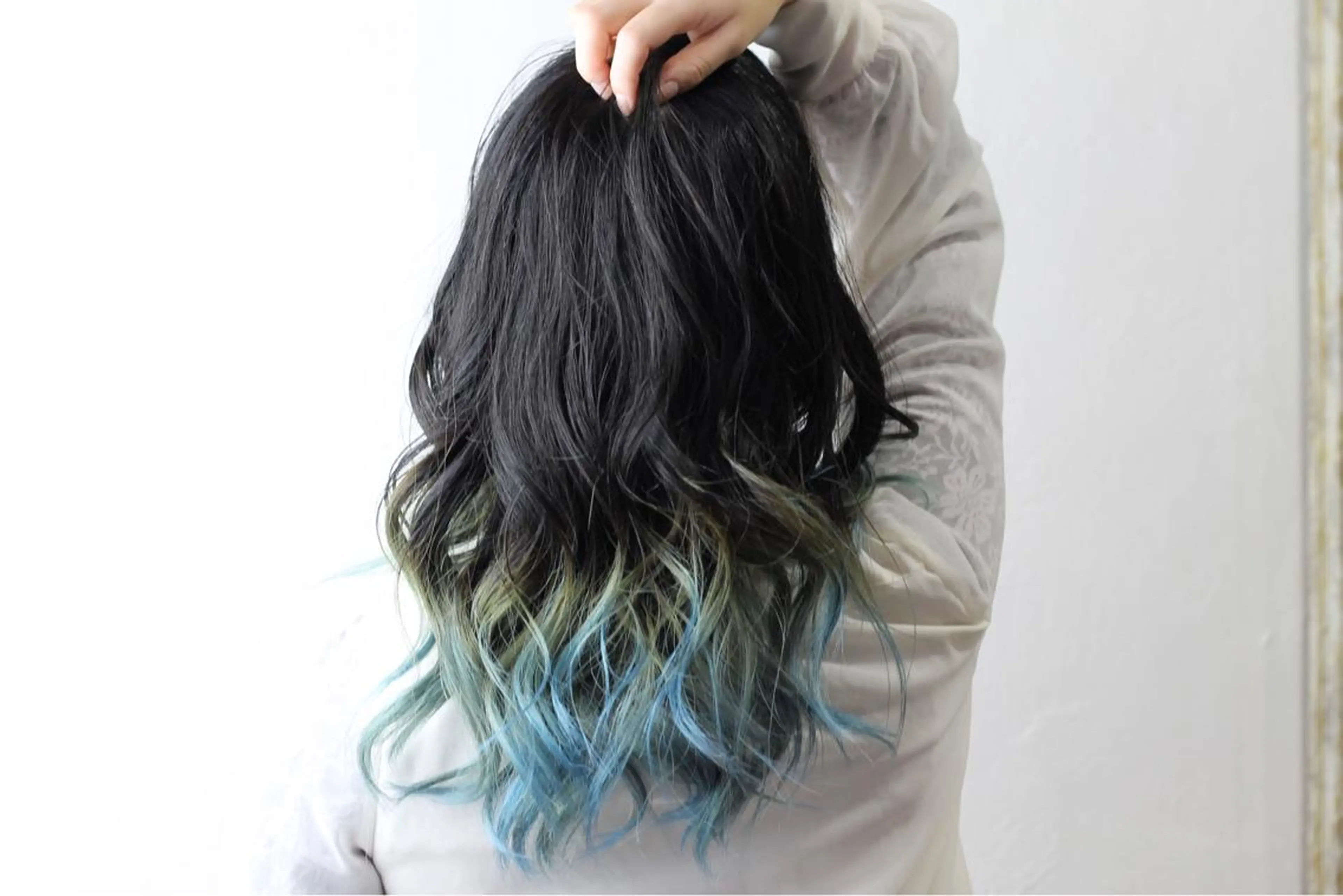 ミディアム カラー ブルーカラー ヘアカラー トリートメント 💛丁寧さNo.🥇 🧸片山智裕💛のヘアスタイル