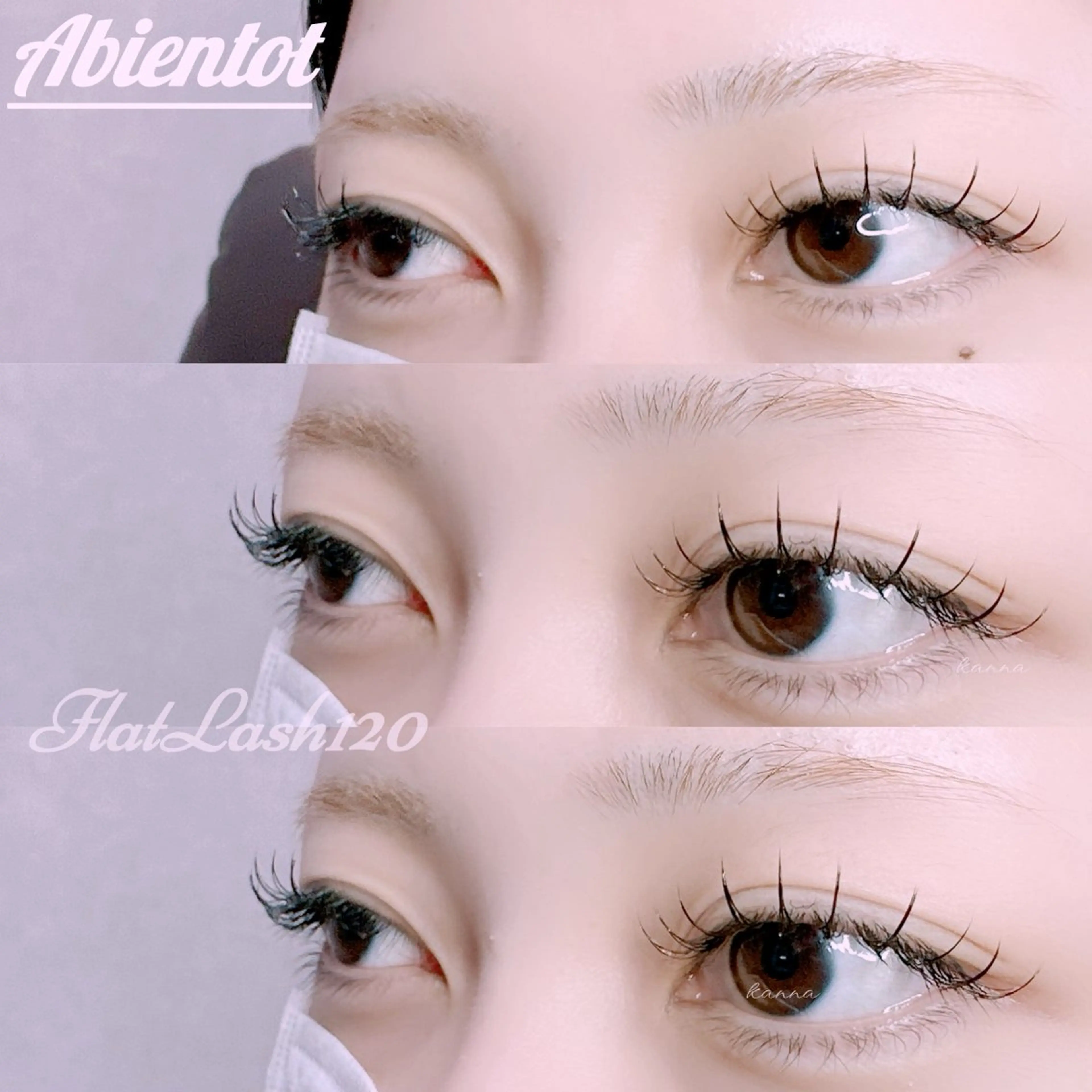 マツエク・マツパ Abientot Kannaのマツエク・マツパデザイン