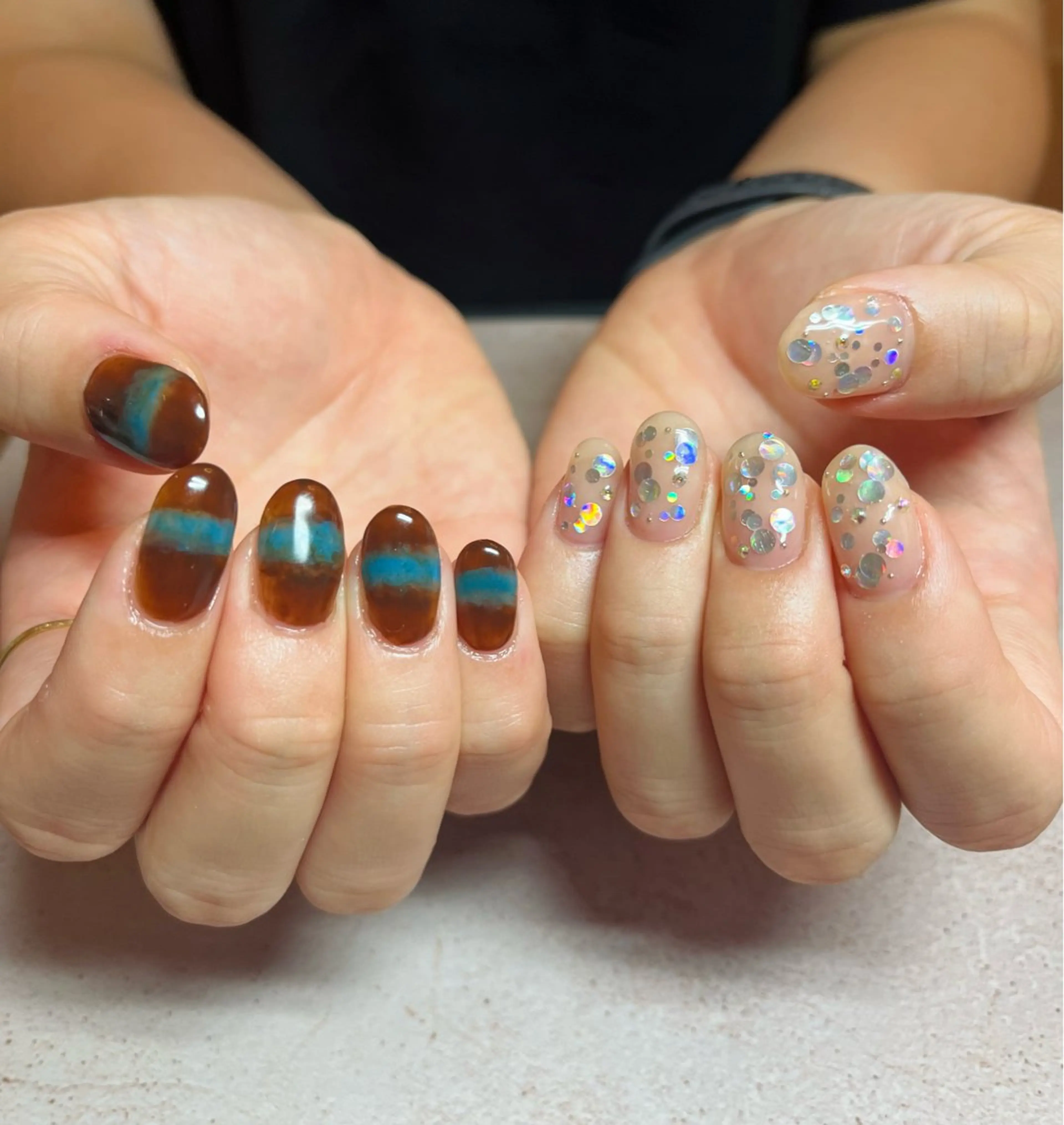 ネイル ニュアンスネイル HazeGrass NAILのネイルデザイン