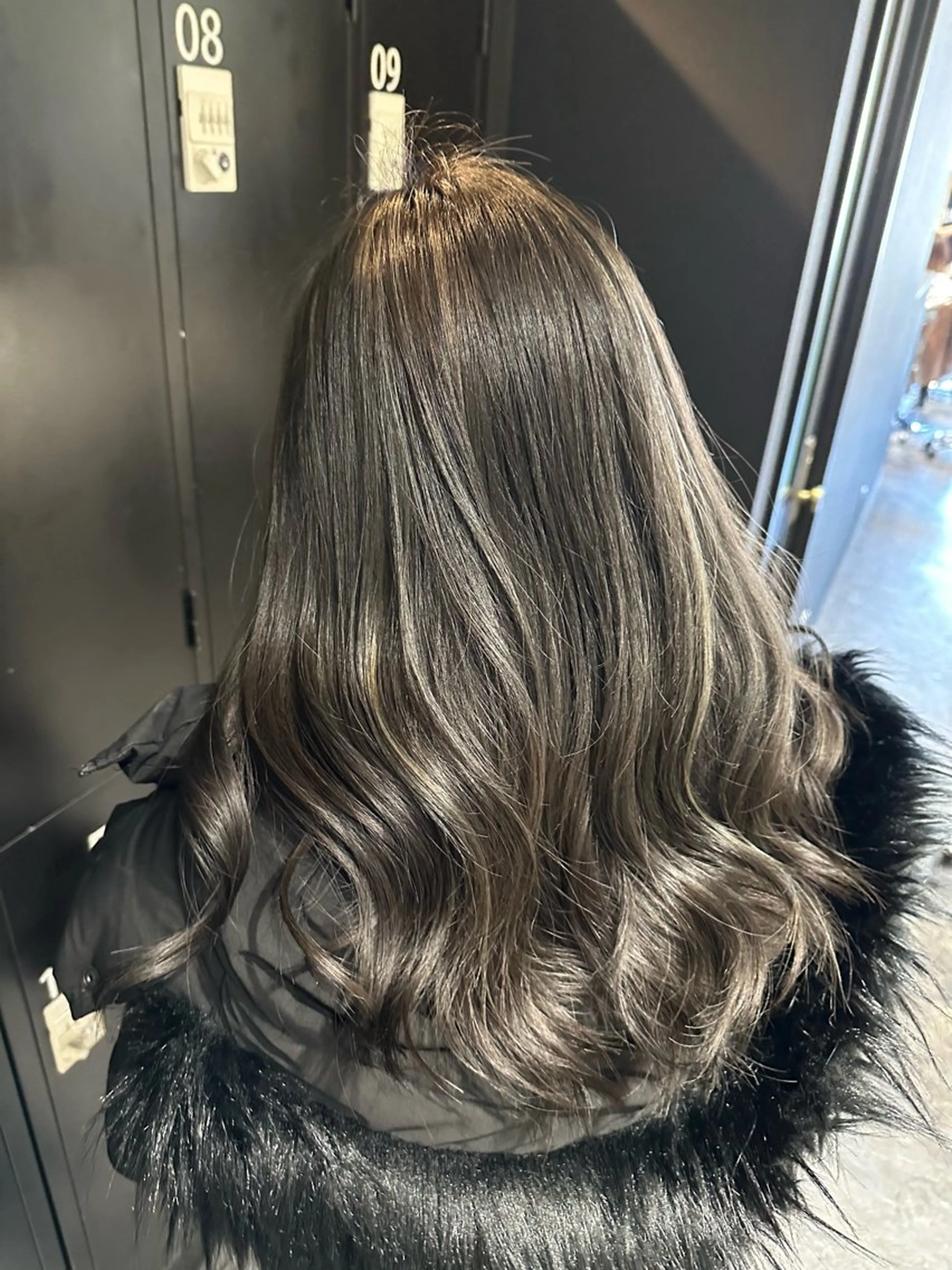 セミロング ハイライト 澤村 高宏のヘアスタイル