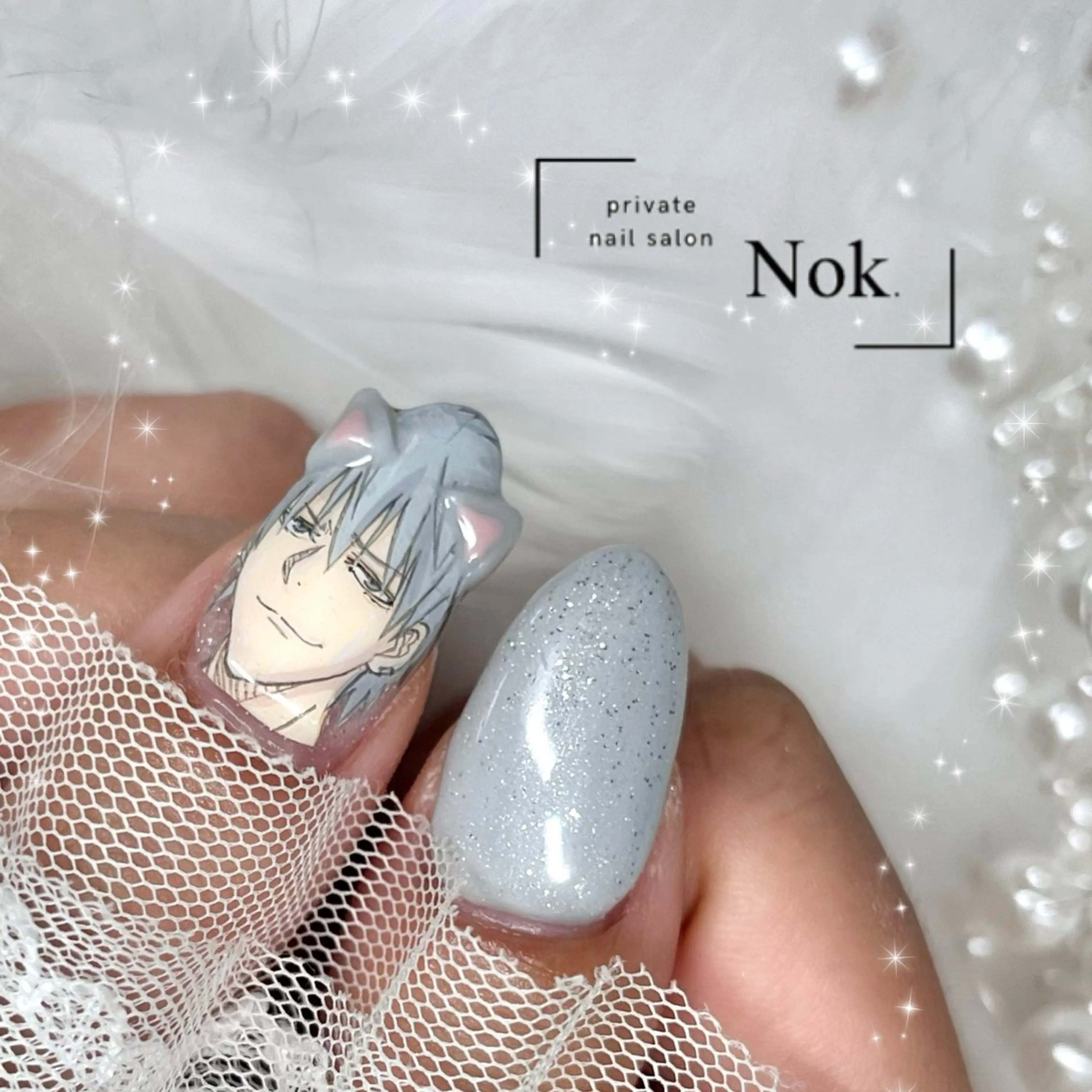 ネイル ハンドネイル 池袋痛ネイル Nok. 渡辺のネイルデザイン