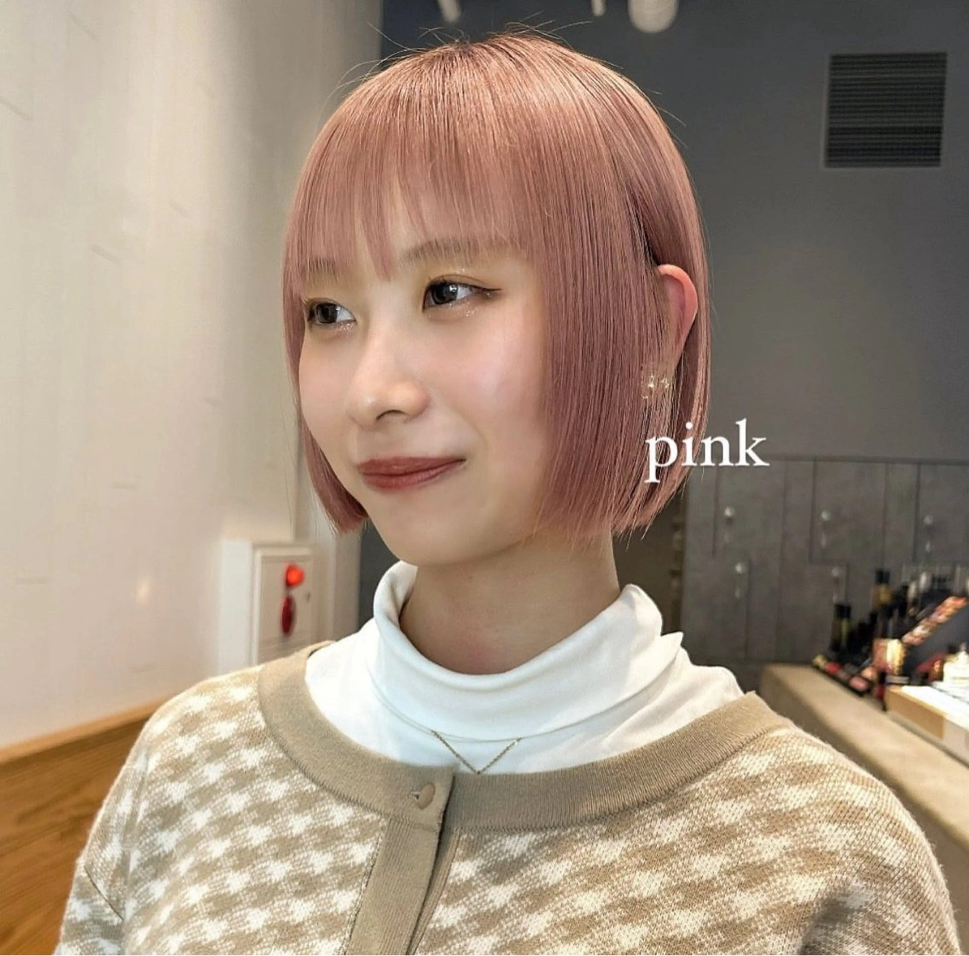 カラー Haruka 🎀暖色カラーのヘアスタイル