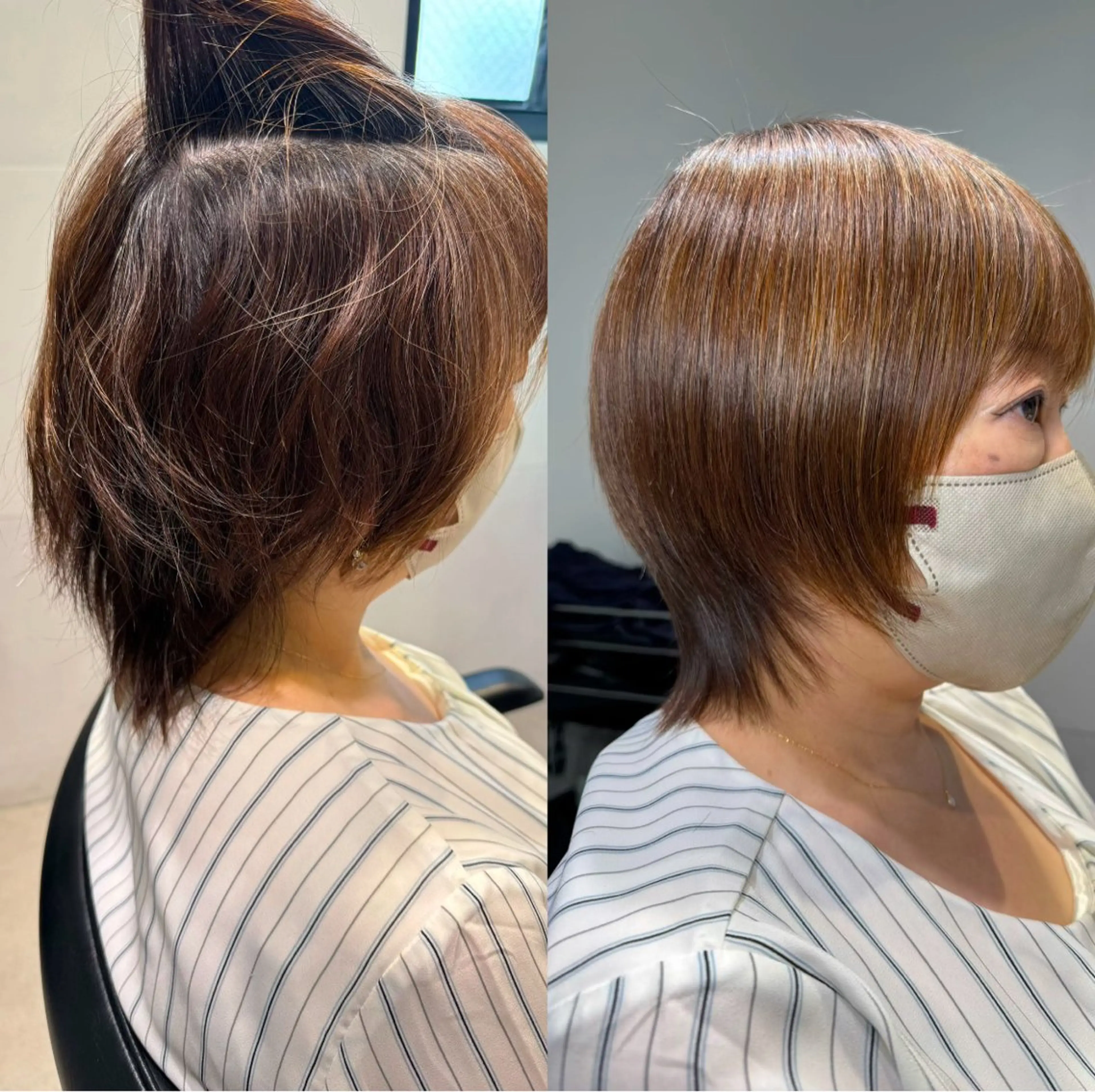 ショート 門間 拓己のヘアスタイル
