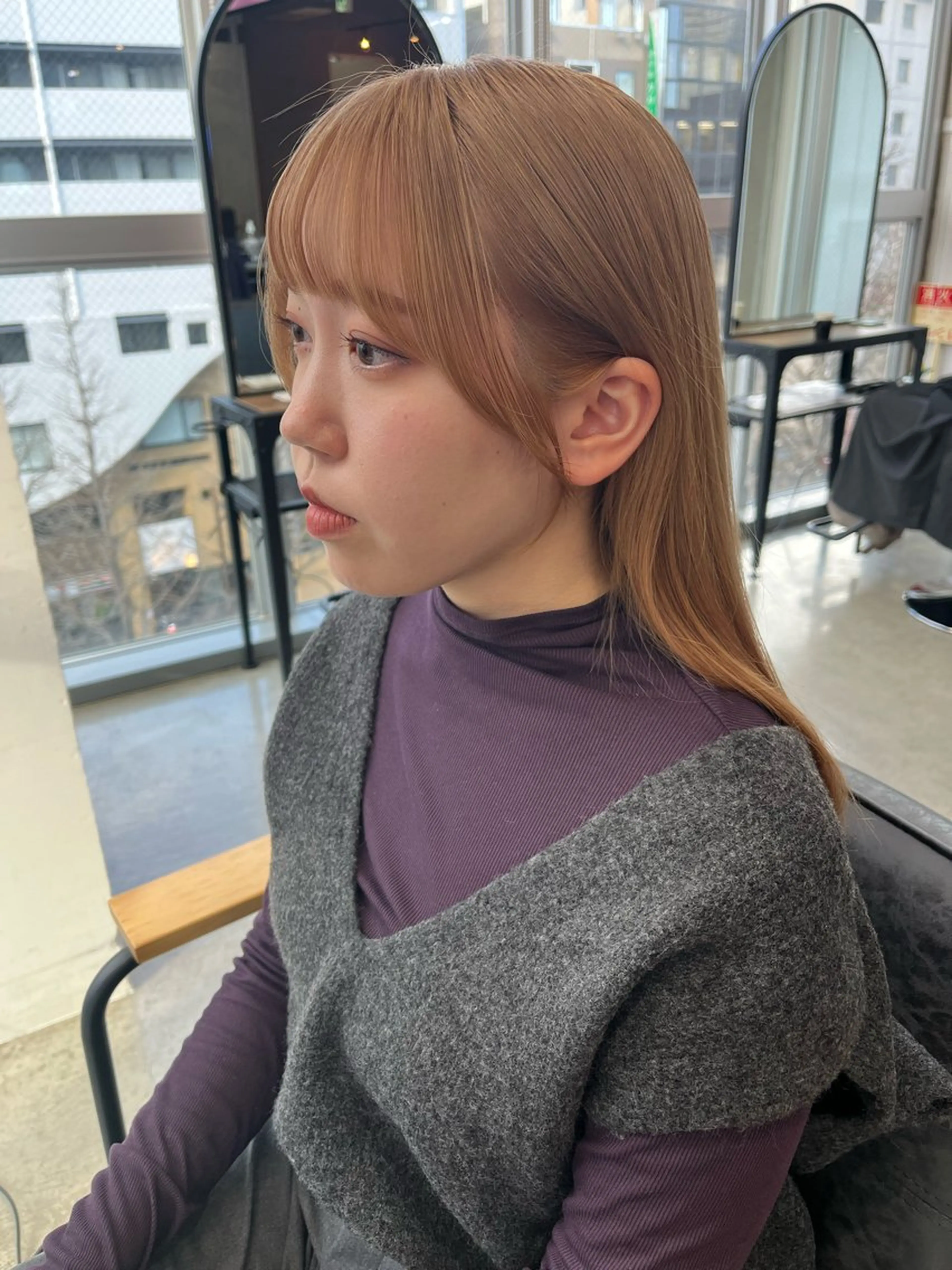 ロング 大友 正晴のヘアスタイル