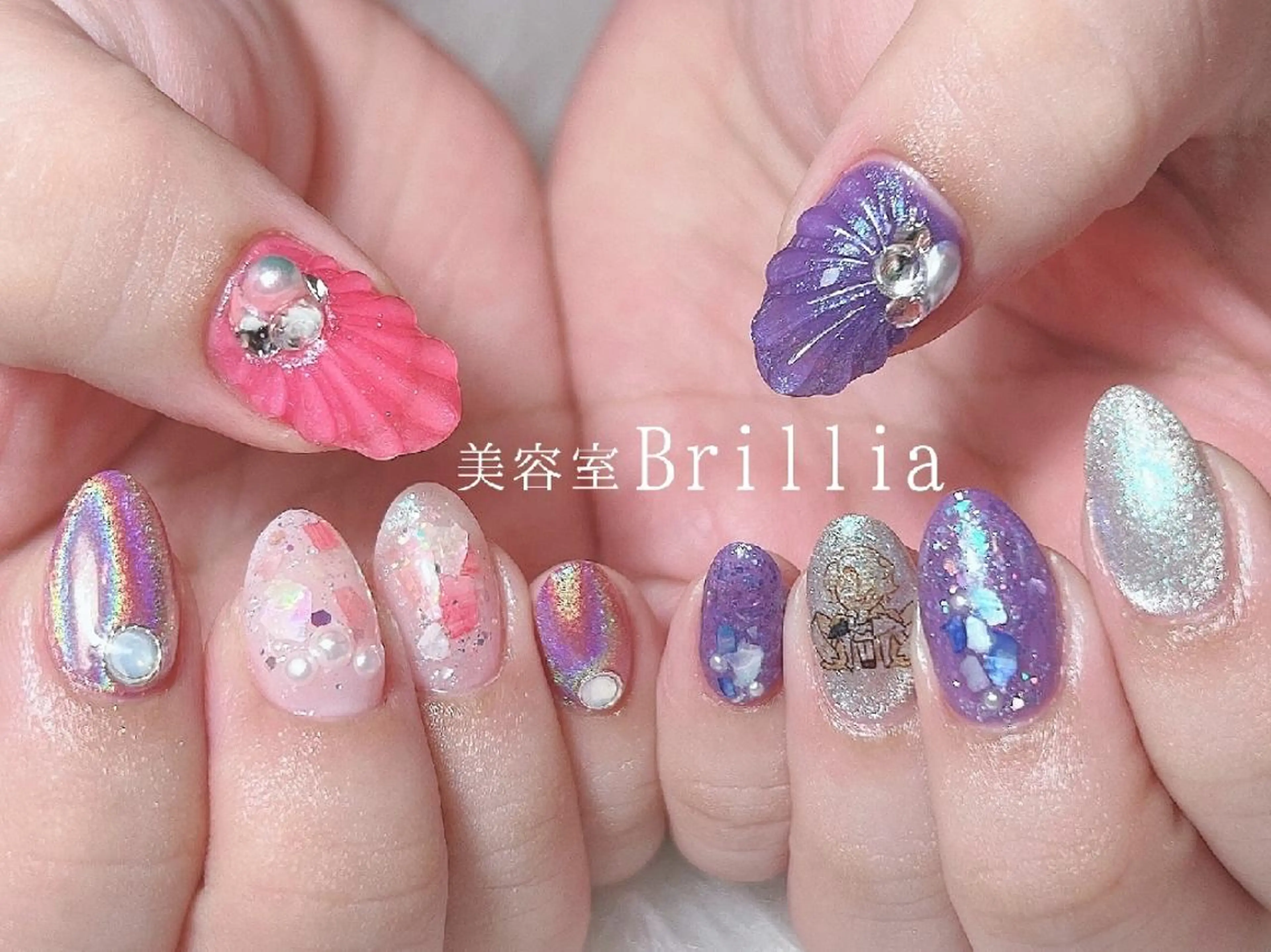 ネイル ハンドネイル 柴田 彩のネイルデザイン