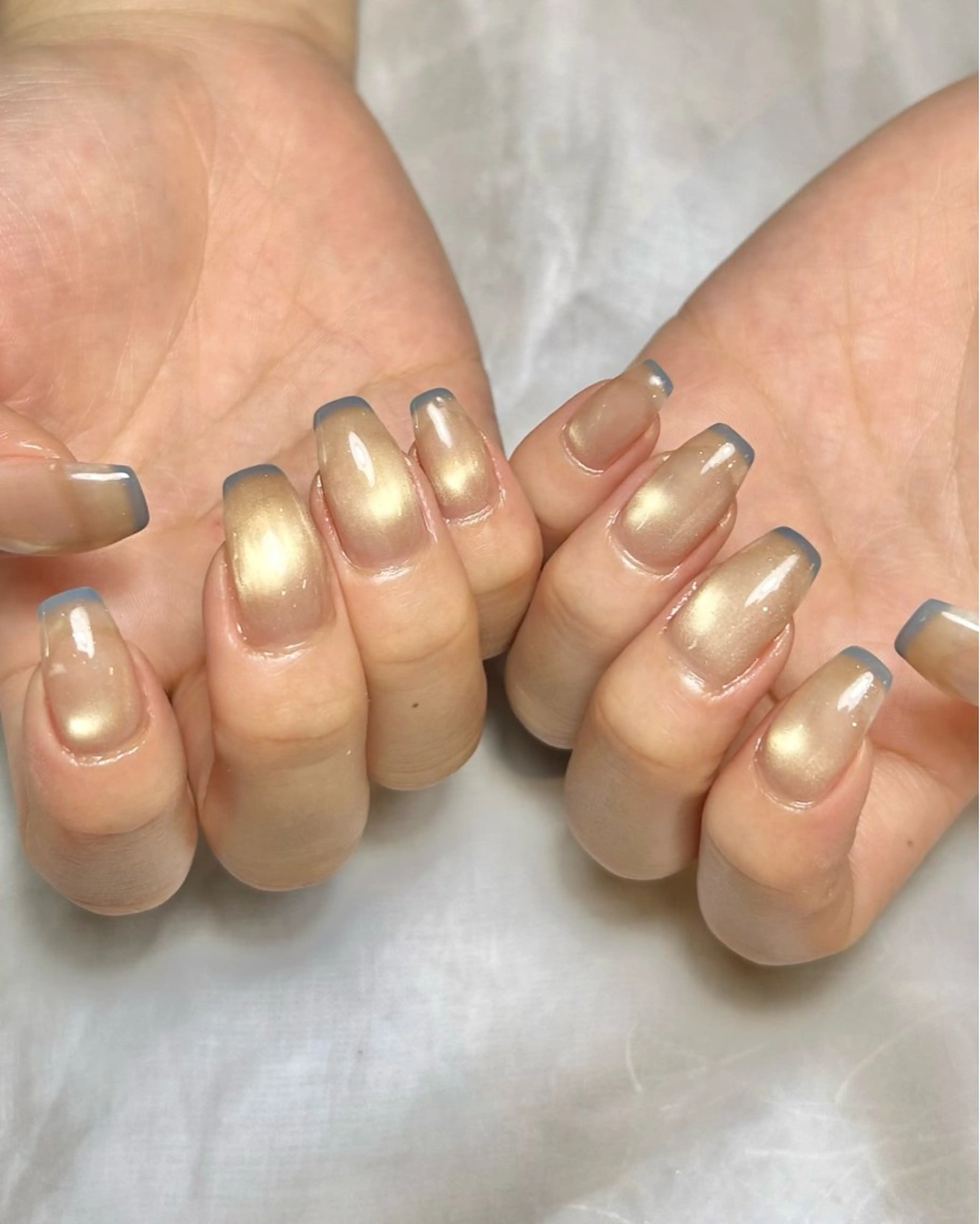 ネイル フレンチネイル 持ち込み ハンドネイル Reflection marikoのネイルデザイン