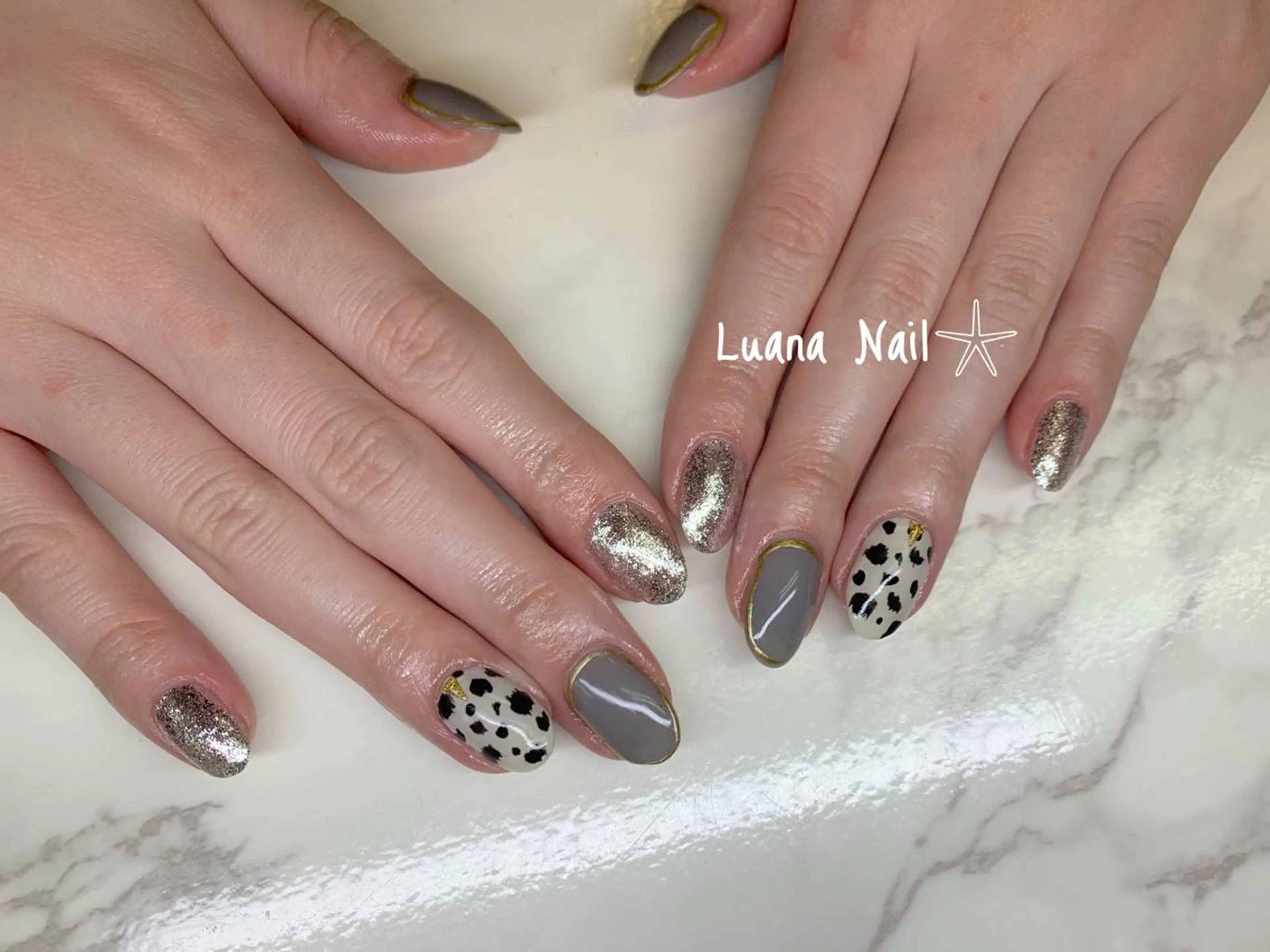 ネイル ハンドネイル BeauJu by Luana Nailのネイルデザイン