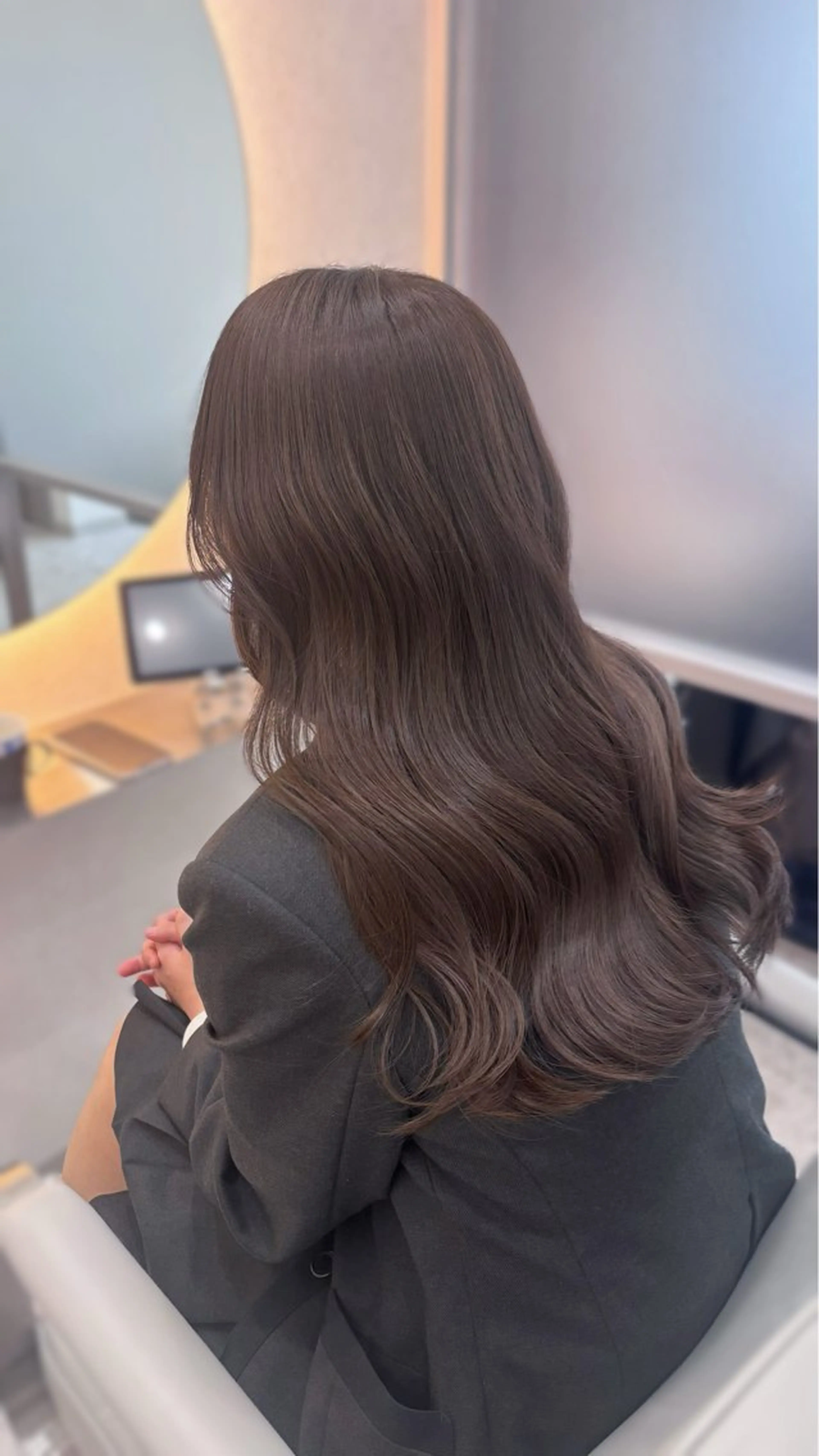 セミロング カット ヘアカラー トリートメント 🫧髪質改善🫧 神田紗来のヘアスタイル