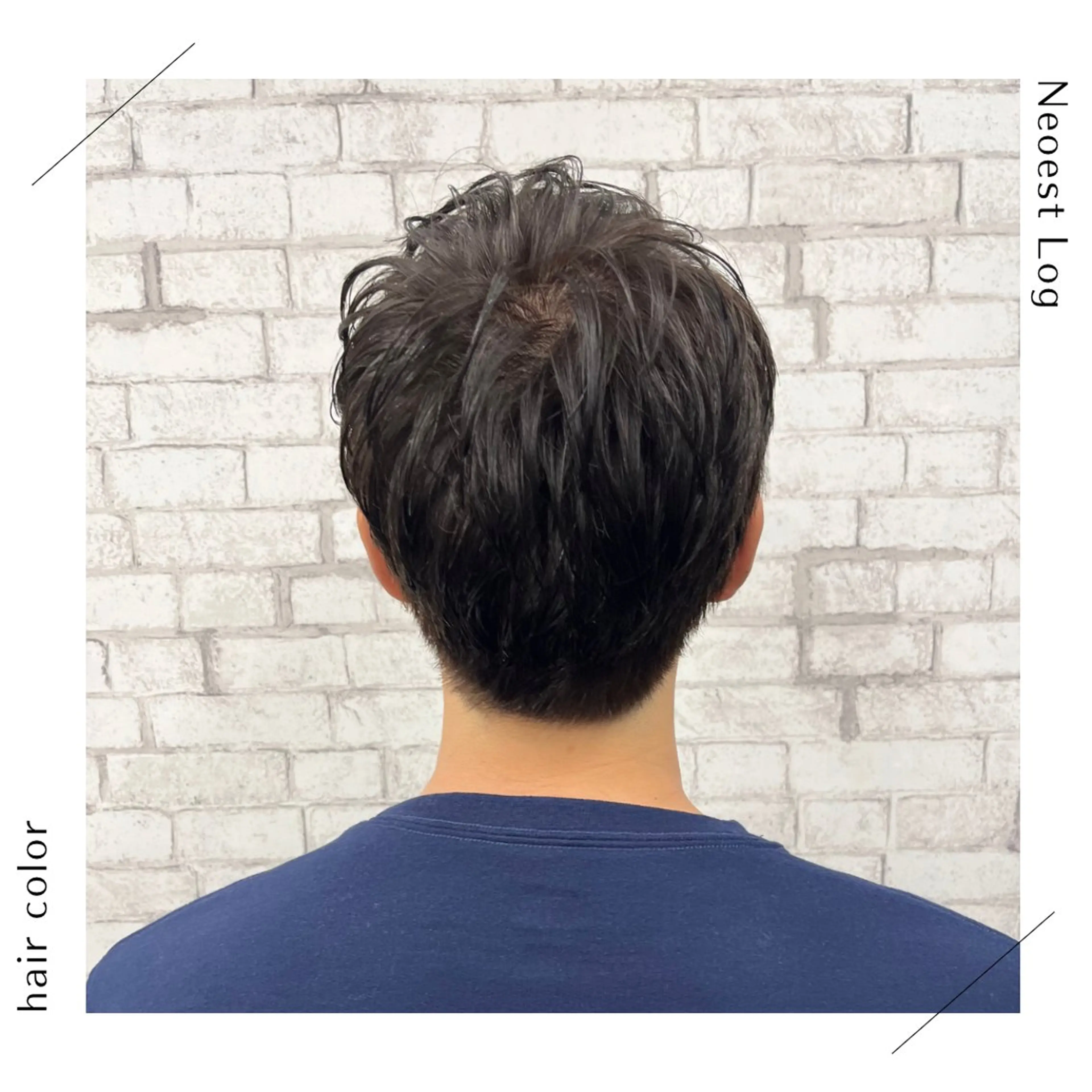 カラー メンズ ヘアカラー 船曳 鈴菜のヘアスタイル