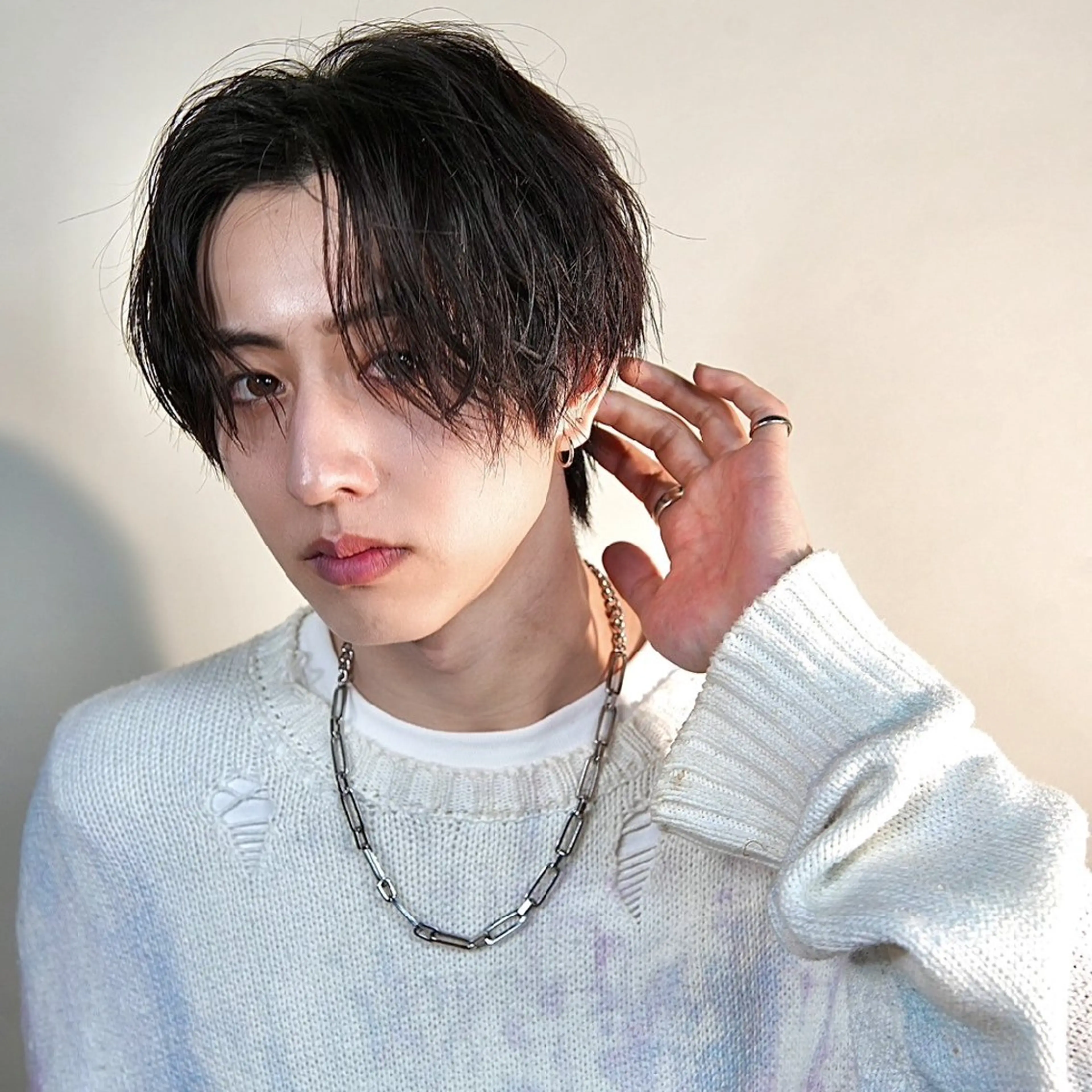 メンズ センターパート メンズ韓国風 🌈メンズ特化🌈 /anri🧸のヘアスタイル