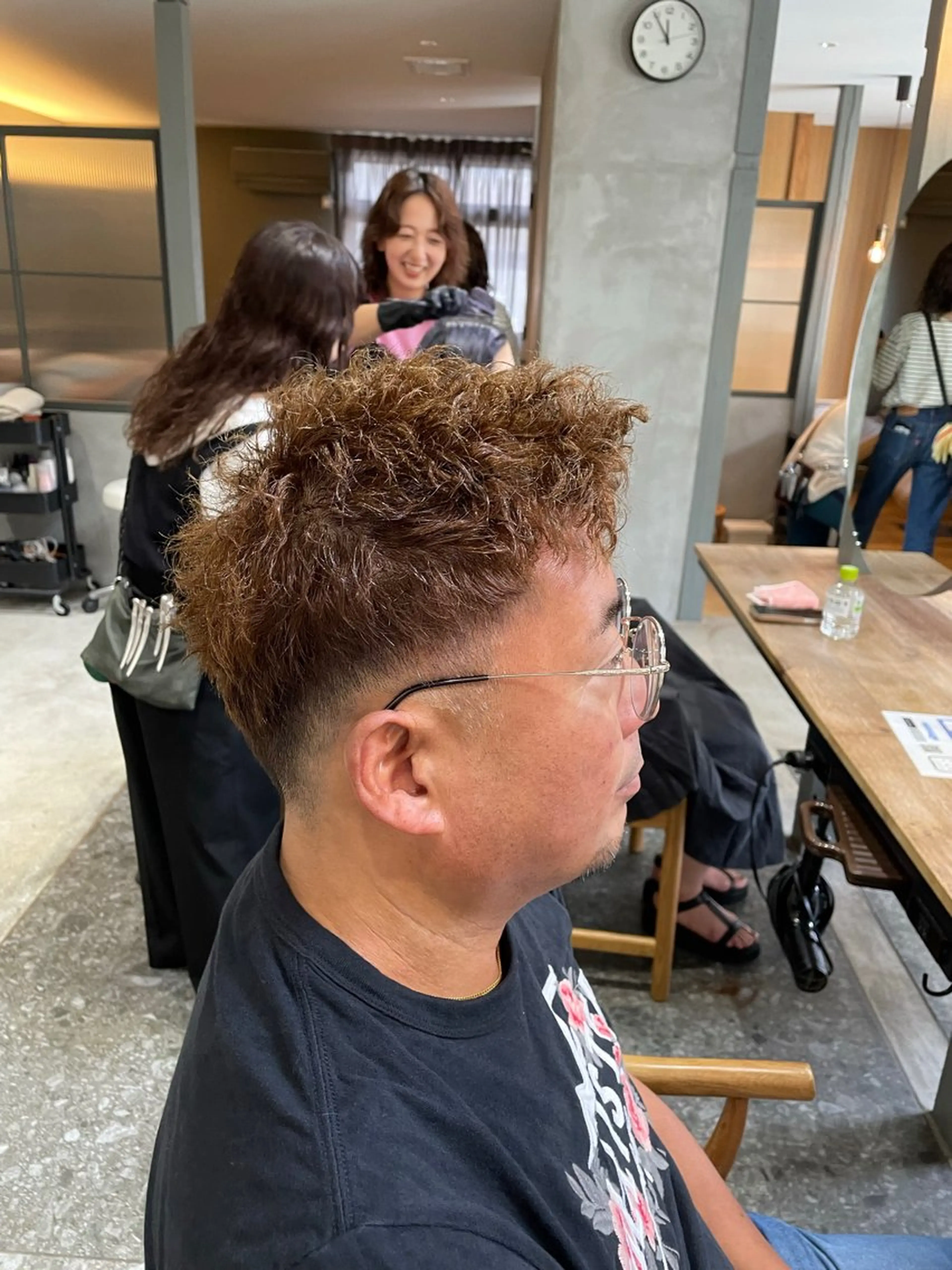 パーマ メンズ メンズパーマ カット パーマ 野間 祐哉のヘアスタイル