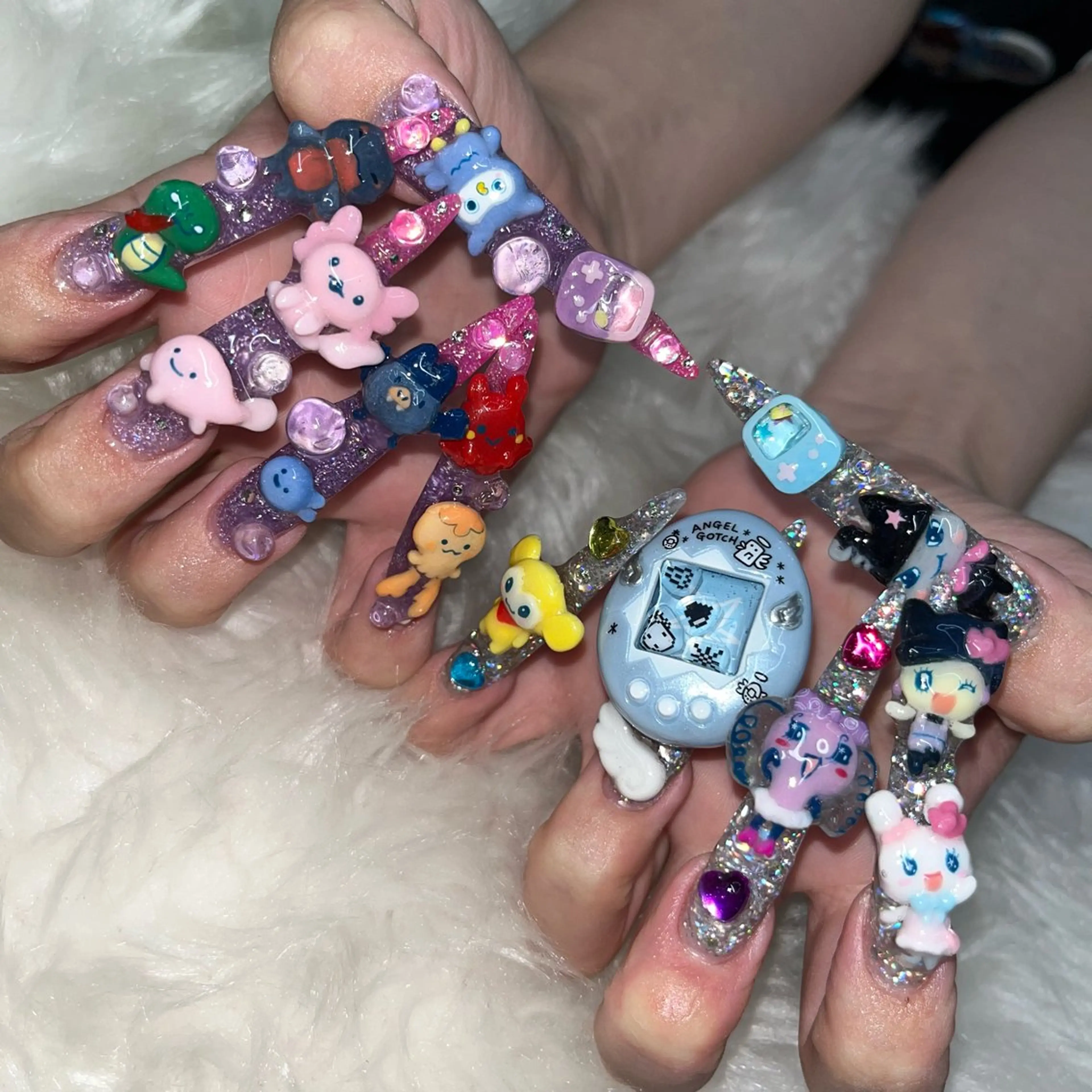 ロング WOLTOKYO渋谷 Anzuのネイルデザイン