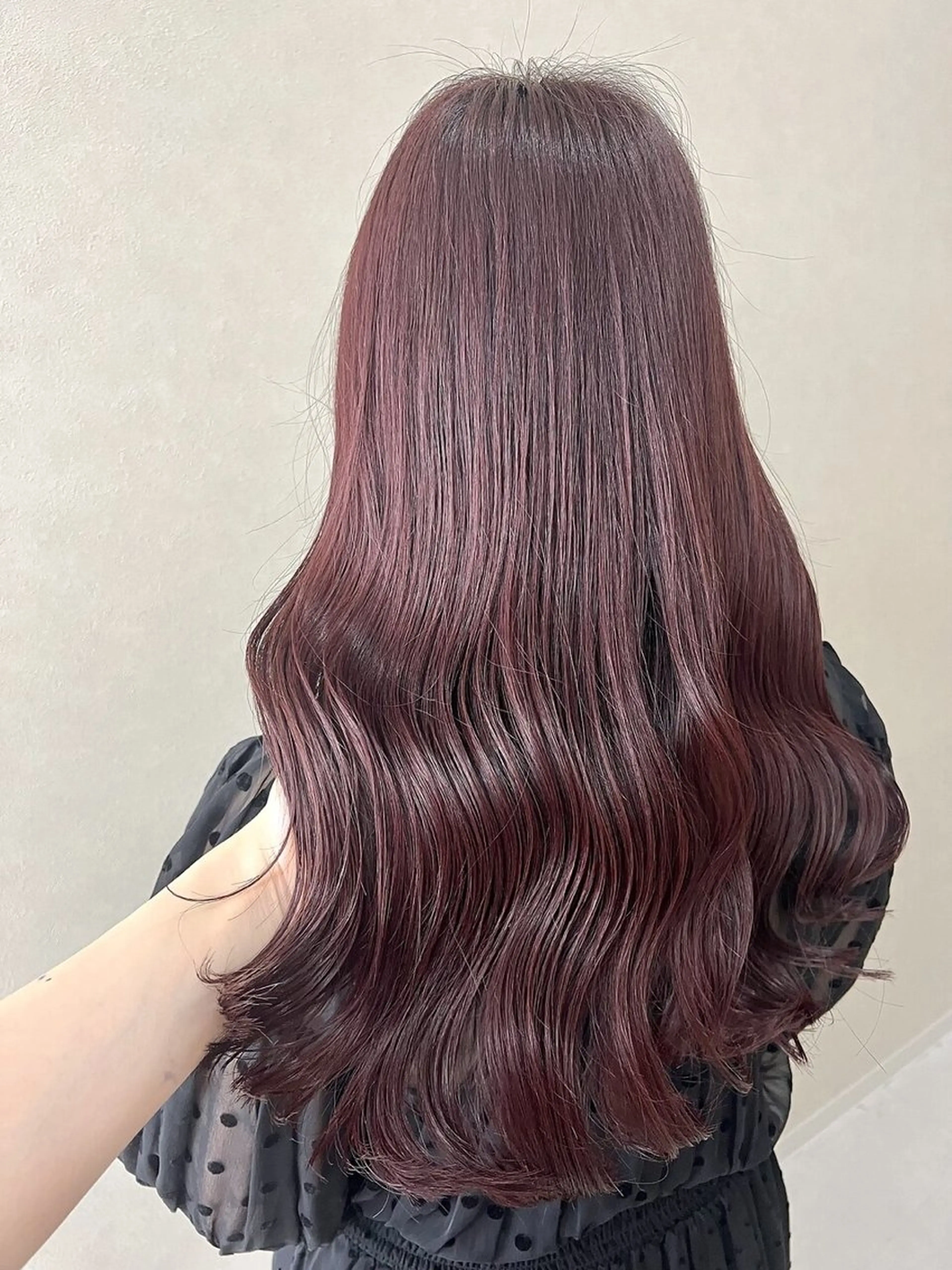 ミディアム 松本 凜那のヘアスタイル