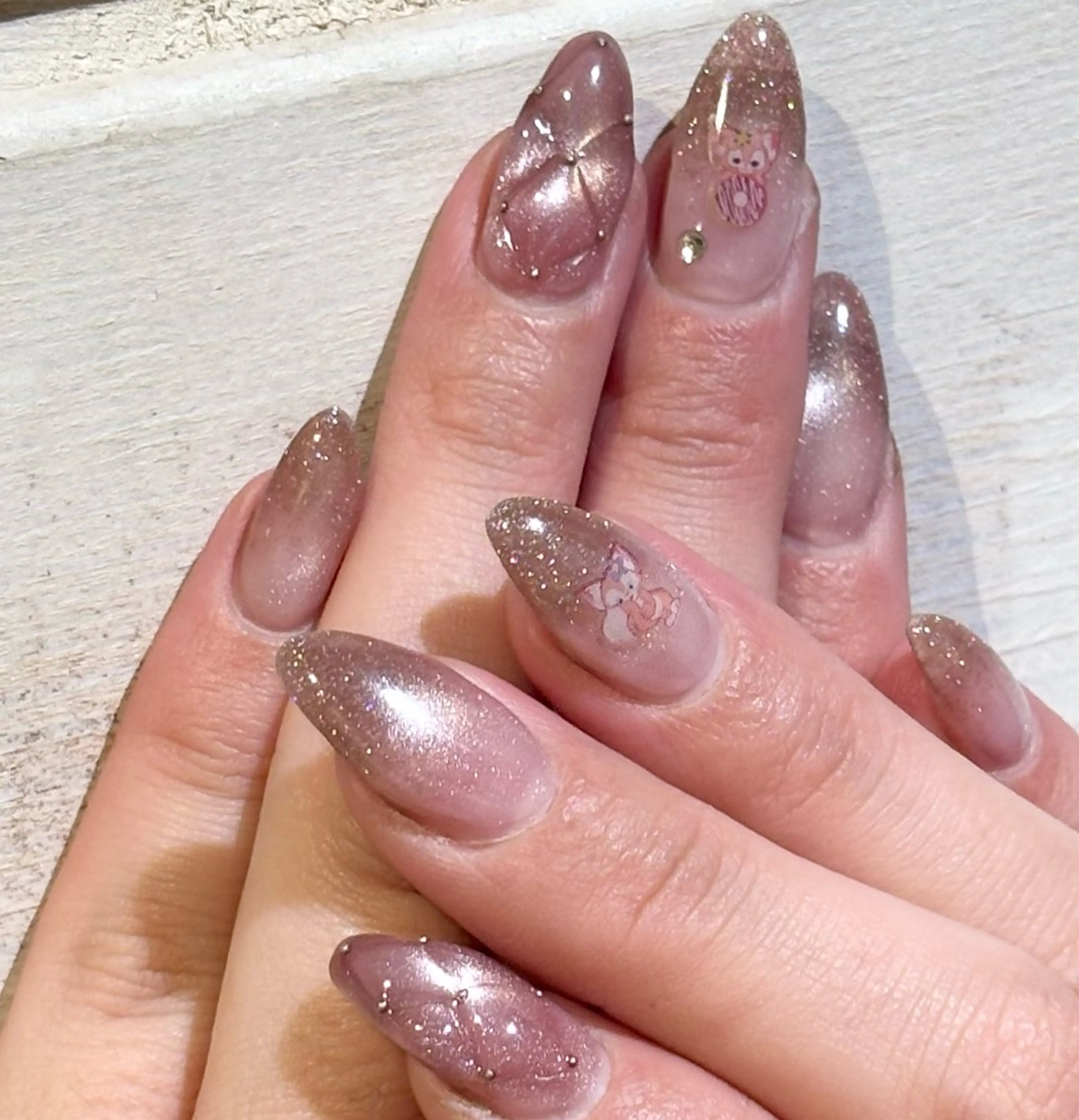 ネイル 亀山 ゆらのネイルデザイン