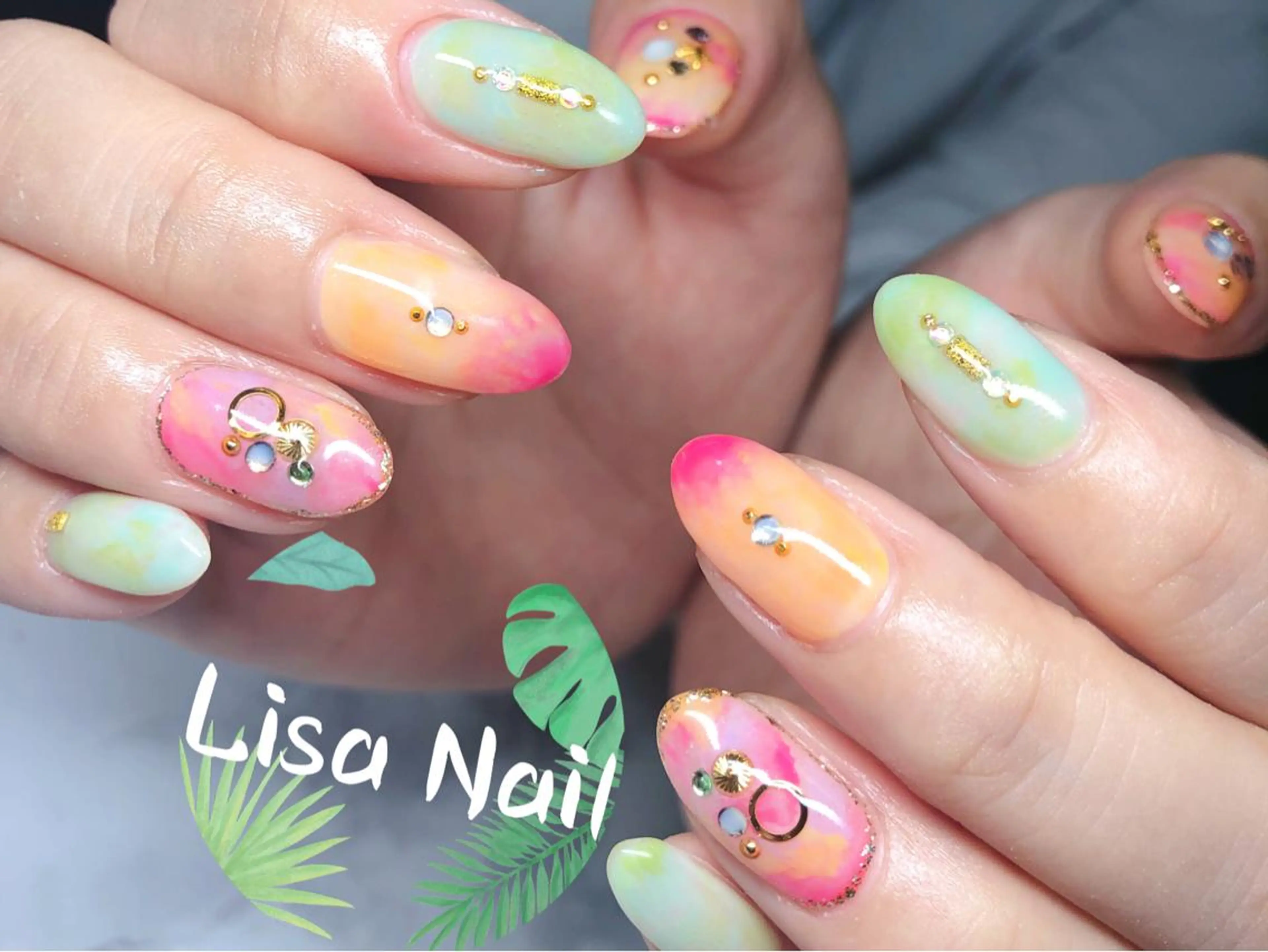 ネイル 🎀 RI🎀のネイルデザイン