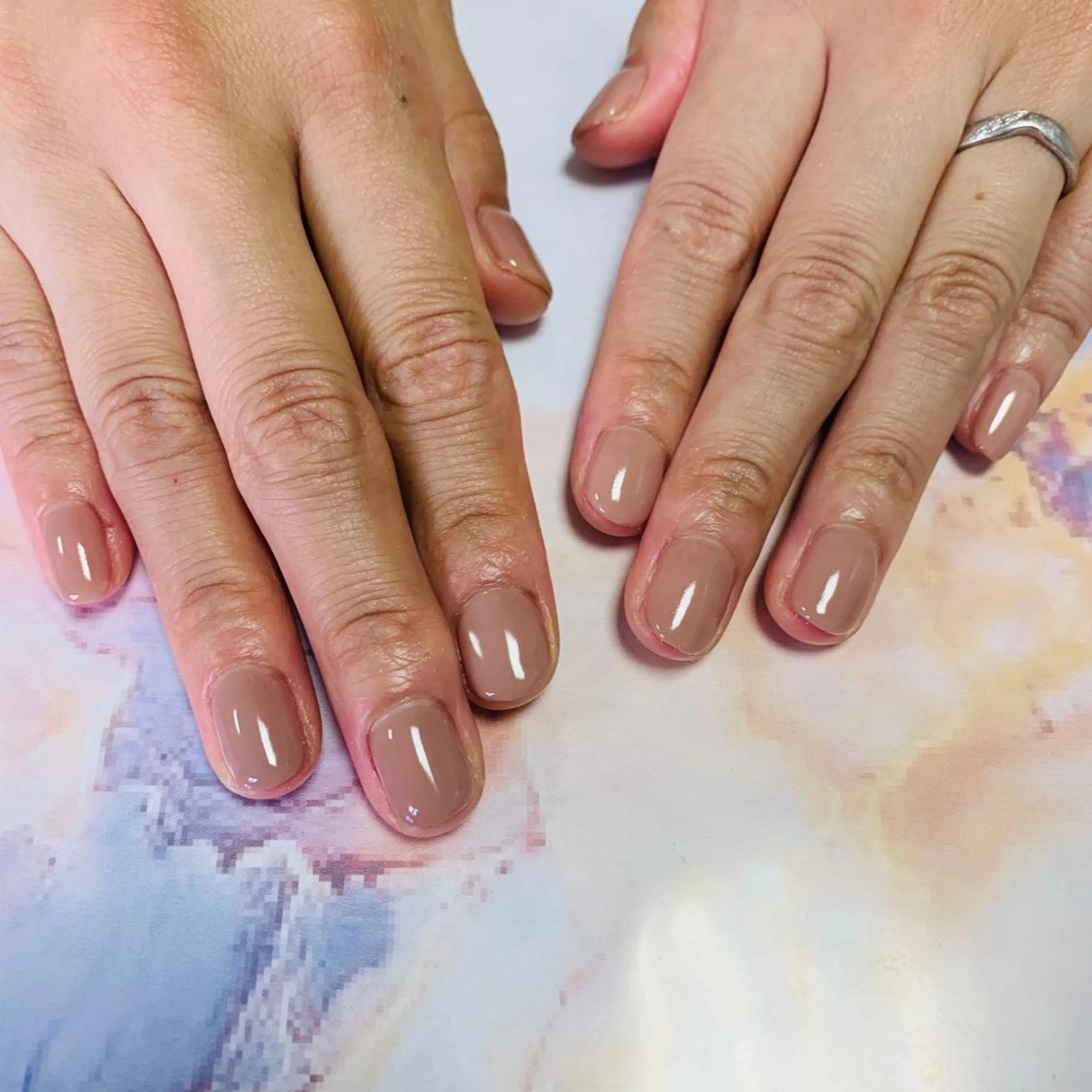 ネイル ワンカラーネイル Feliz 楽しいネイルサロンのネイルデザイン