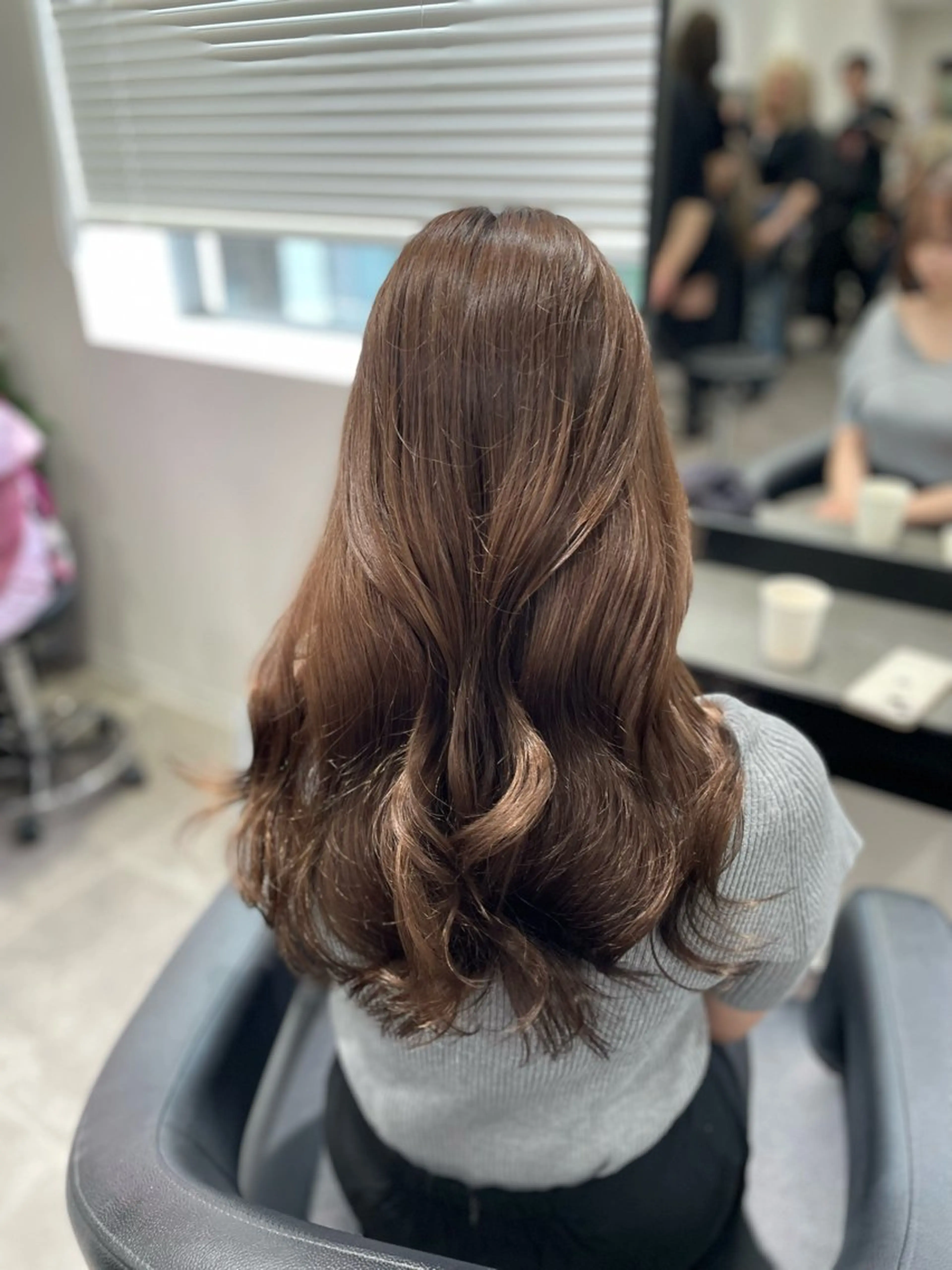 ロング カラー 🎀暖色/ラベンダー /paru🤍のヘアスタイル